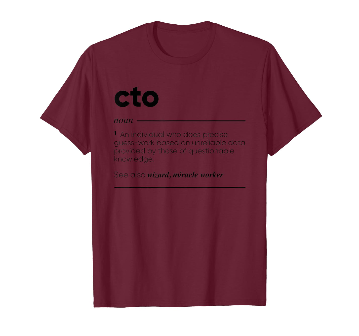 CTO Funny T-Shirt