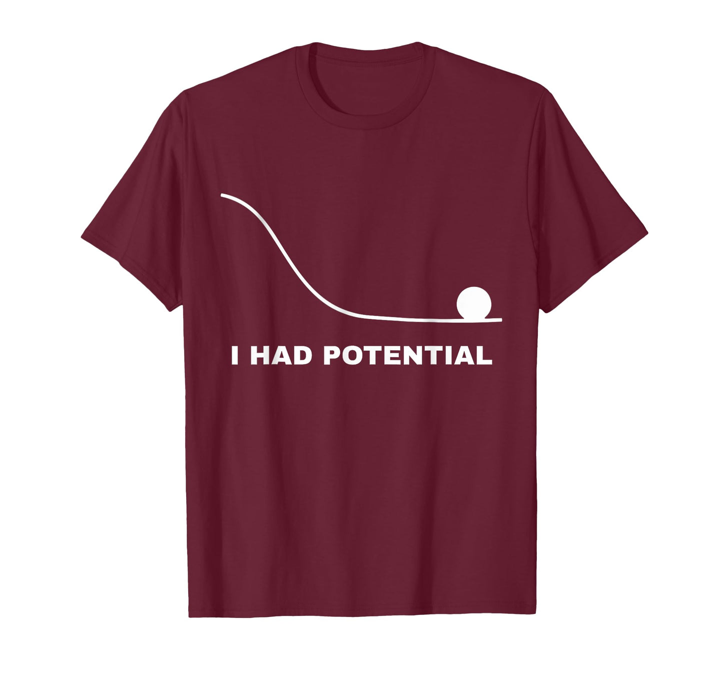 I Had Potential Physics Science Physics Teachers Students T-Shirt