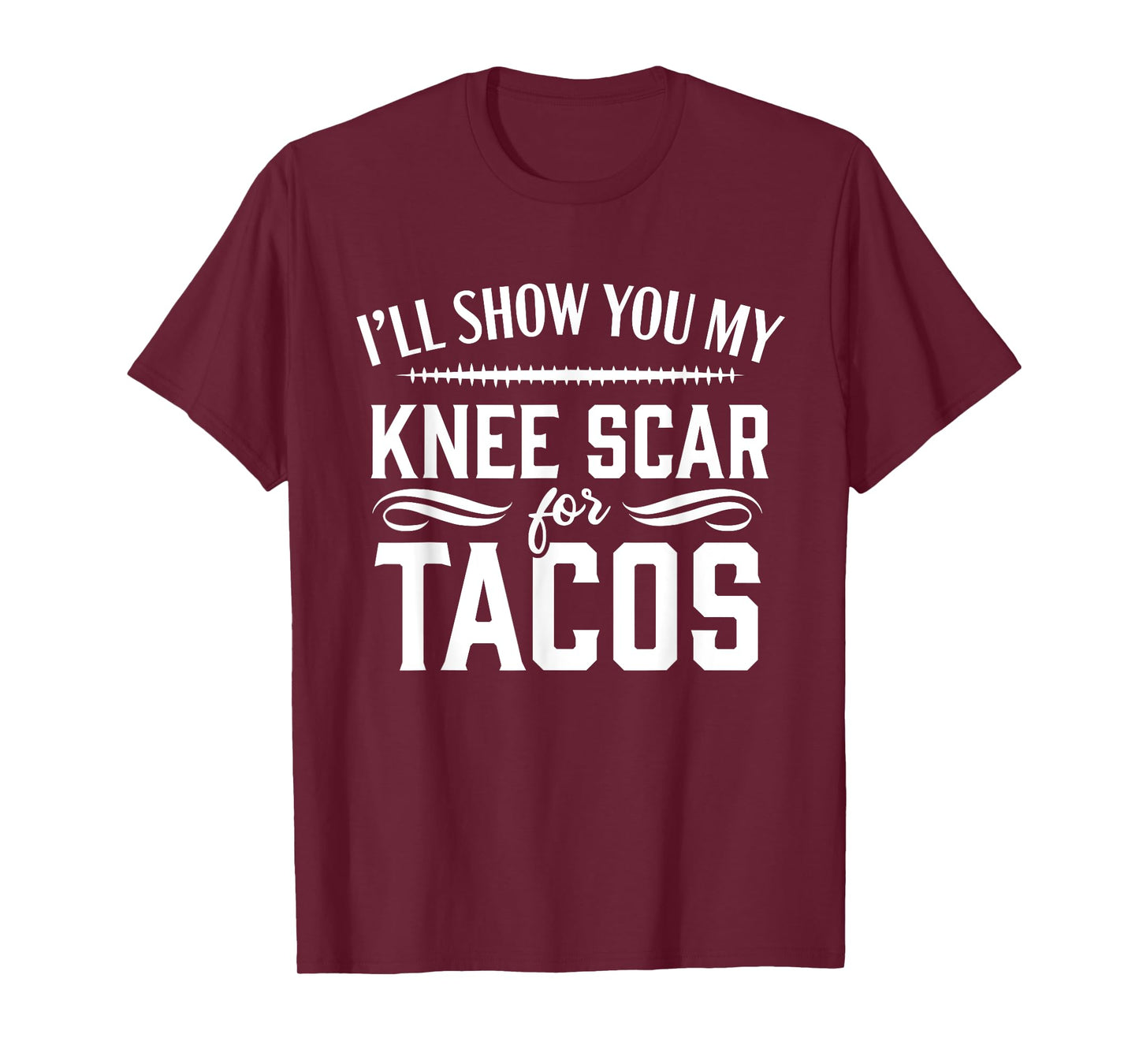 Knee Replacement Funny Tacos Surgery Recovery T-Shirt