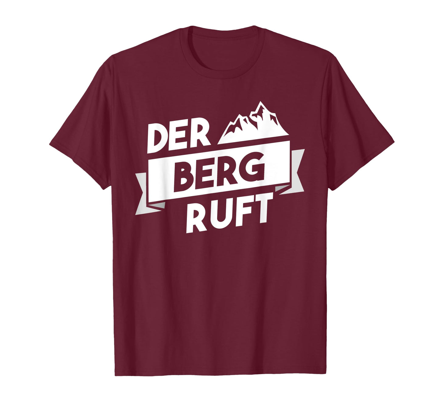 Der Berg ruft - Hiking Climbing Mountaineering Alps Gift T-Shirt
