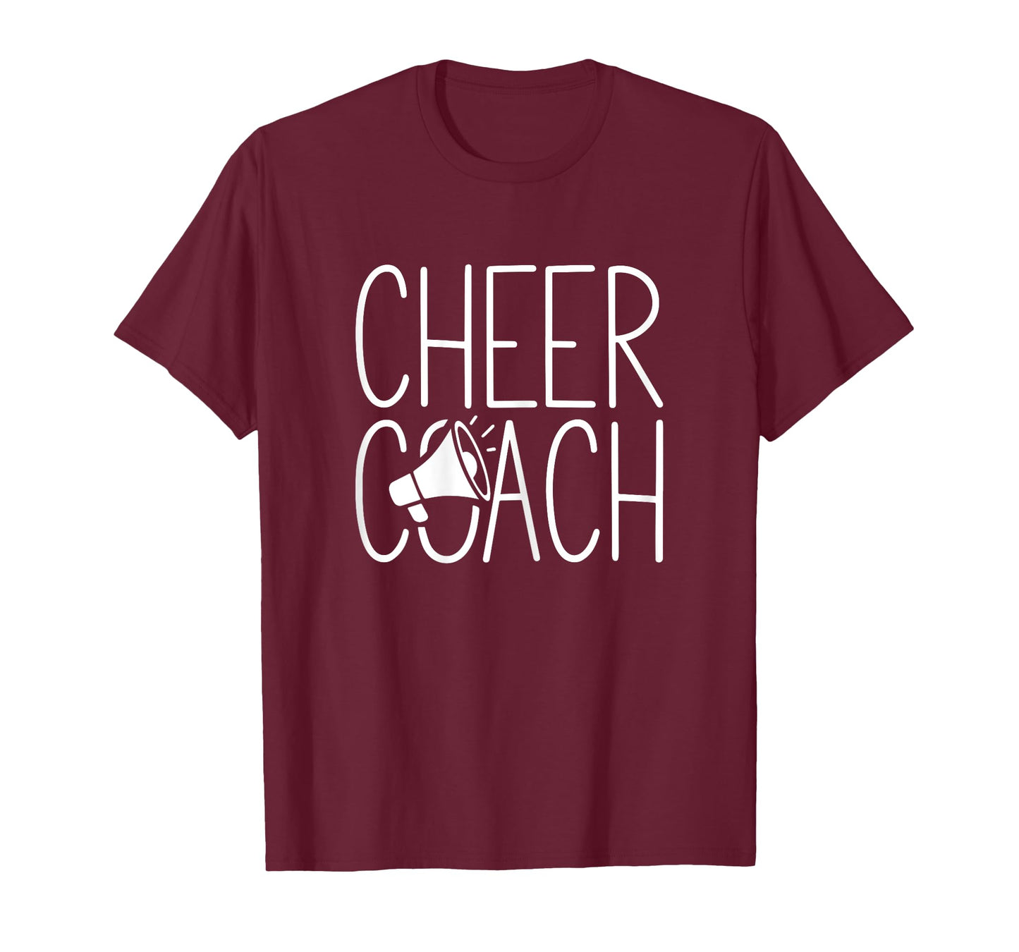 Cheer Coach Shirt Cheerleading Women Cheerleader Coach T-Shirt