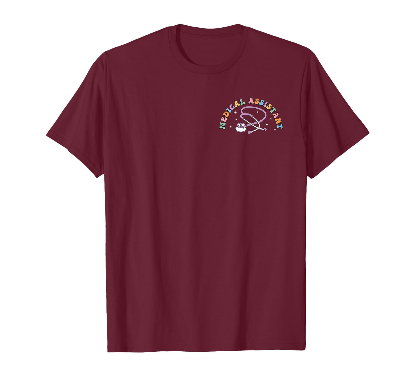 Groovy In My Medical Assistant Era CMA Nurse Healthcare T-Shirt