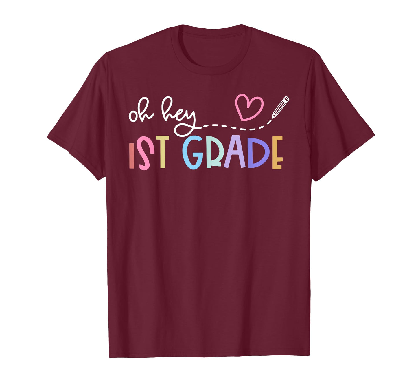 Back To School Oh Hey 1st Grade Teachers Women Student T-Shirt