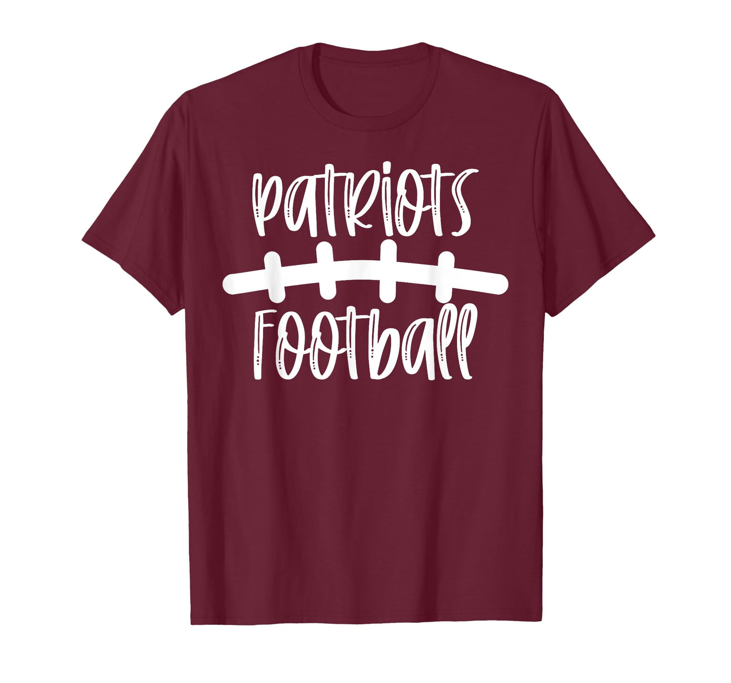 Patriots Football School Spirit Team Mascot Game Night T-Shirt