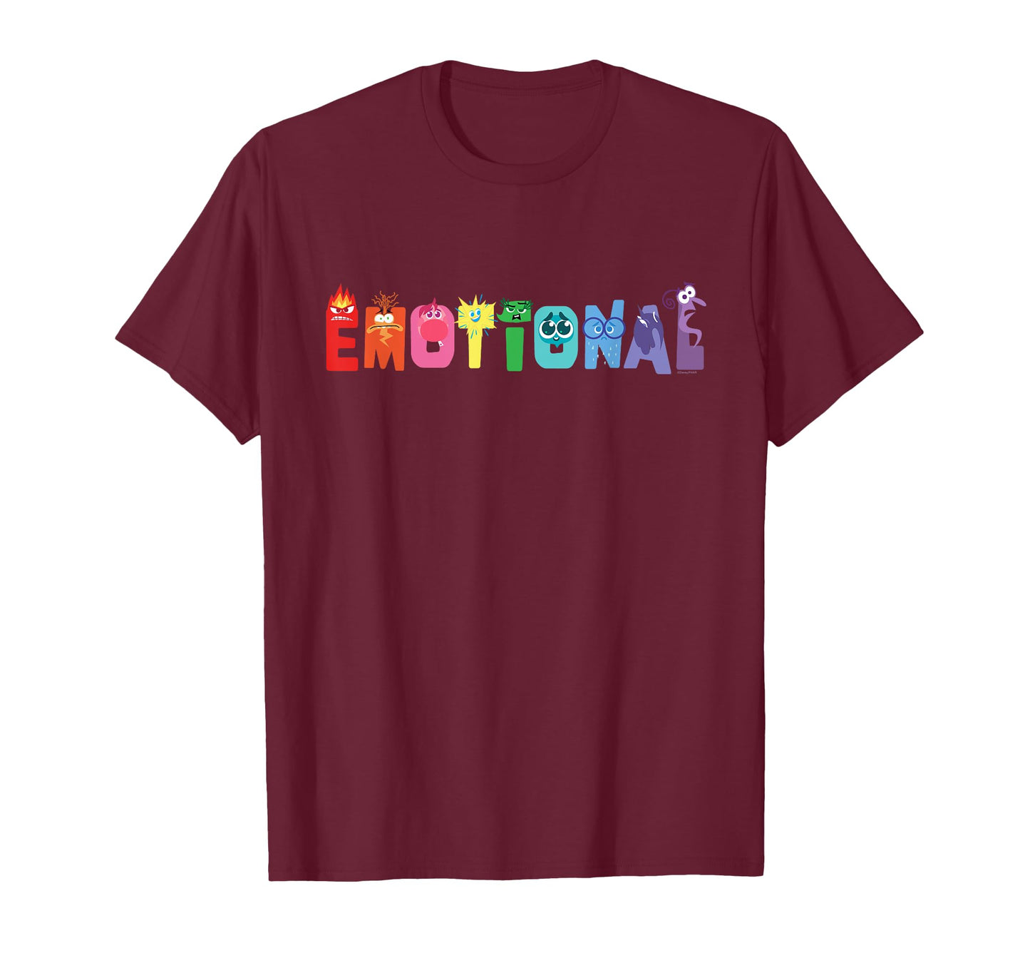 Disney and Pixar’s Inside Out 2 Emotions Feeling Emotional T-Shirt