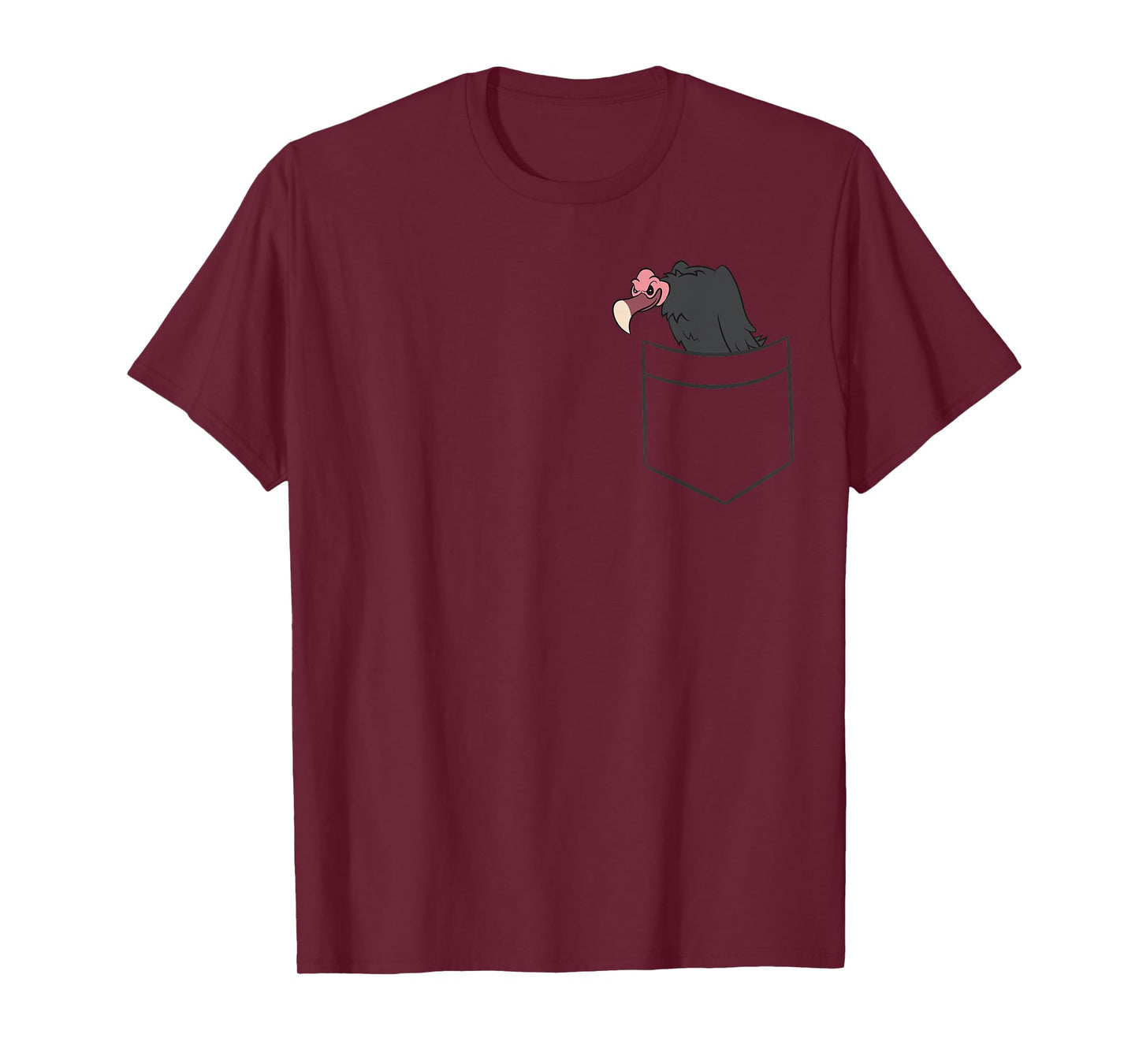 Turkey Vulture In a Pocket Cute Buzzard T-Shirt