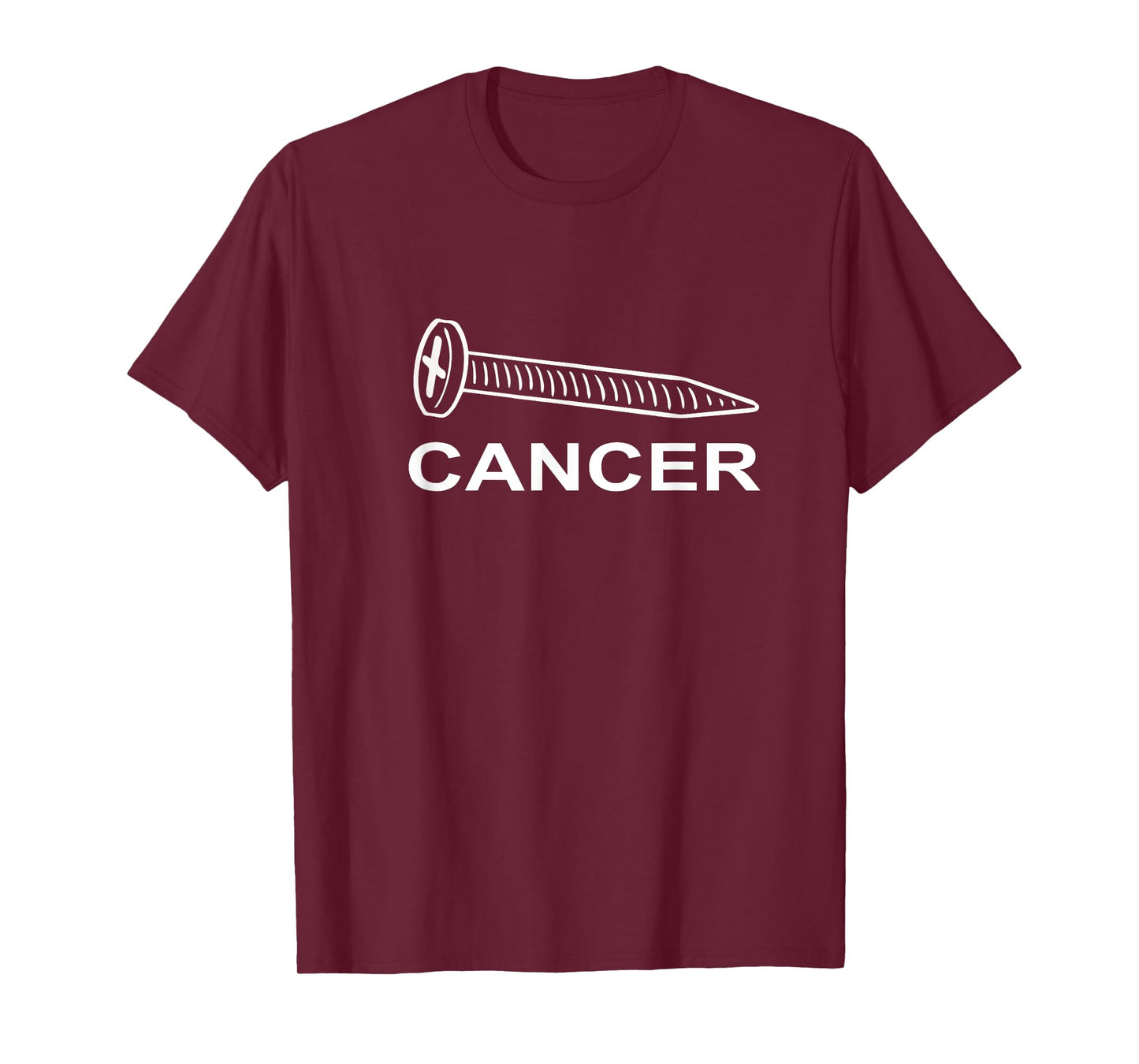 Screw Cancer Support Cancer Awareness T-Shirt