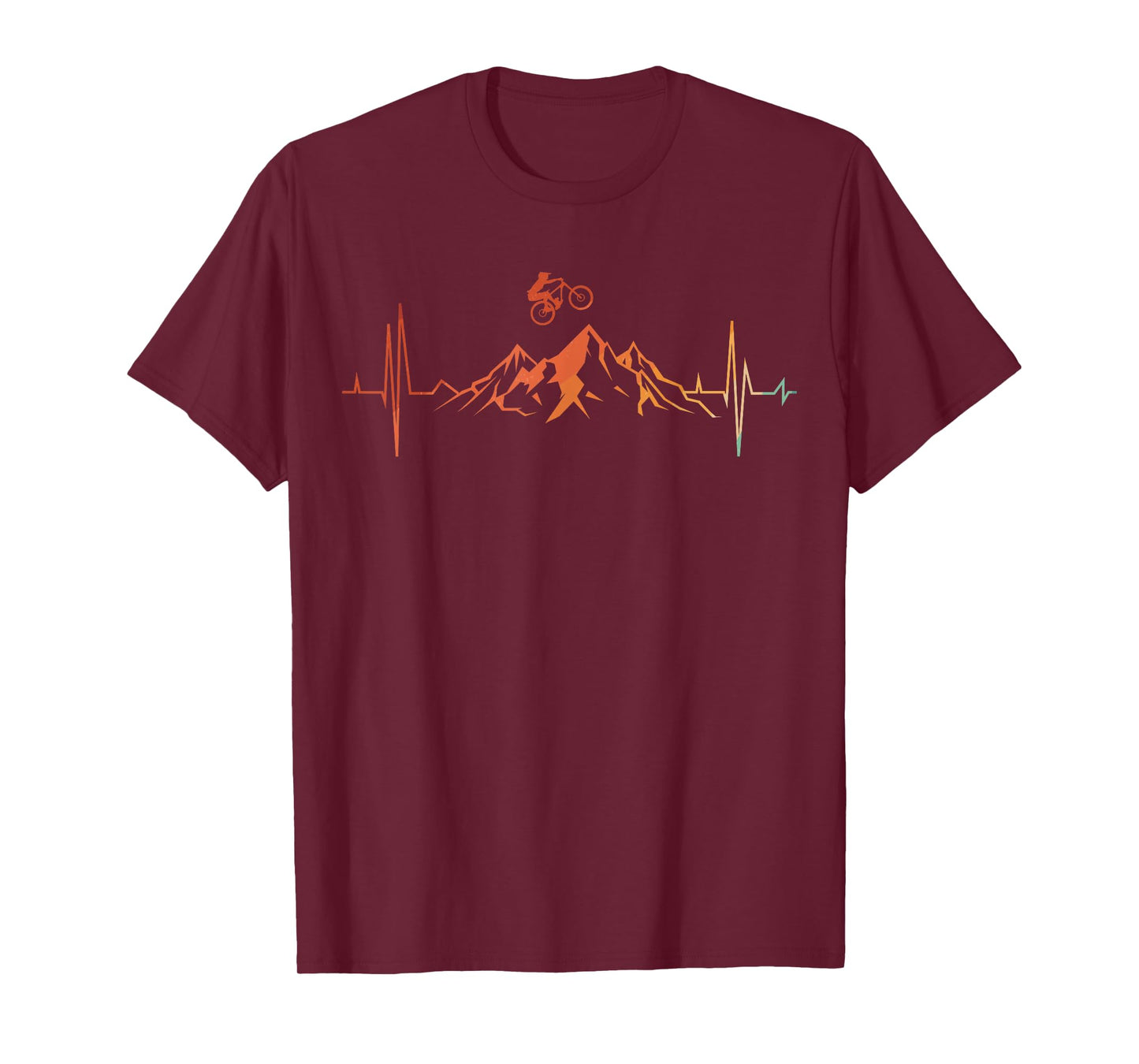 Mountain Bike Art For Men Women Downhill Mountain Biker MTB T-Shirt