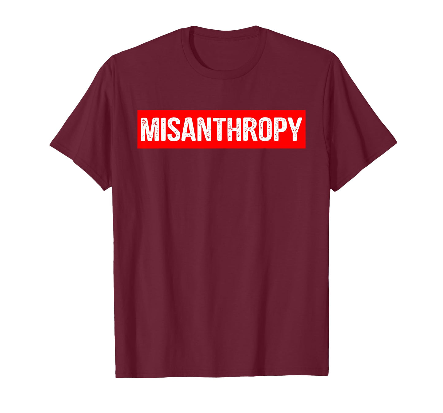 Cool Misanthropy Tee Retro Gift Misanthropist T-Shirt