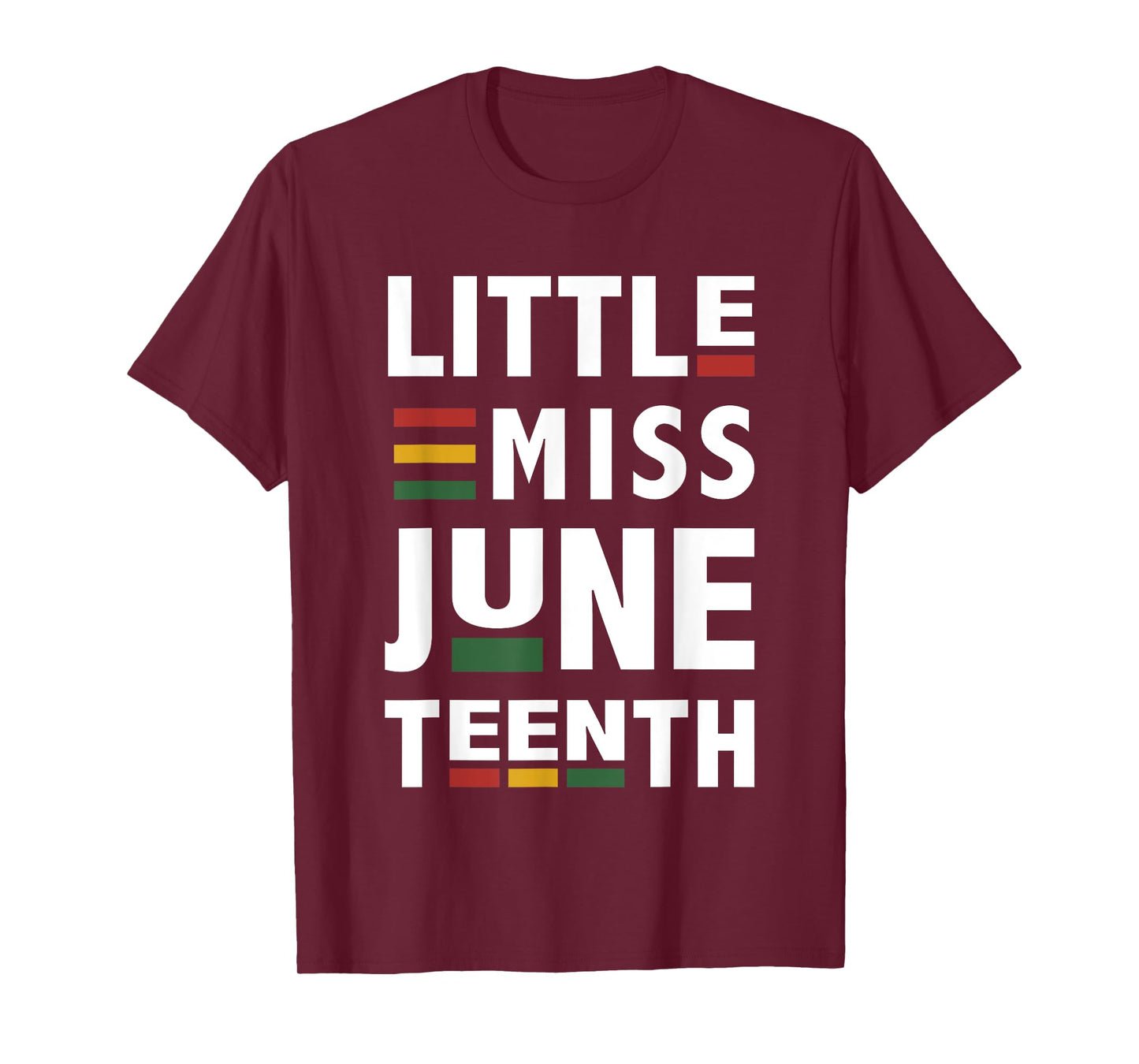 Little miss juneteenth celebrating american african freedom T-Shirt