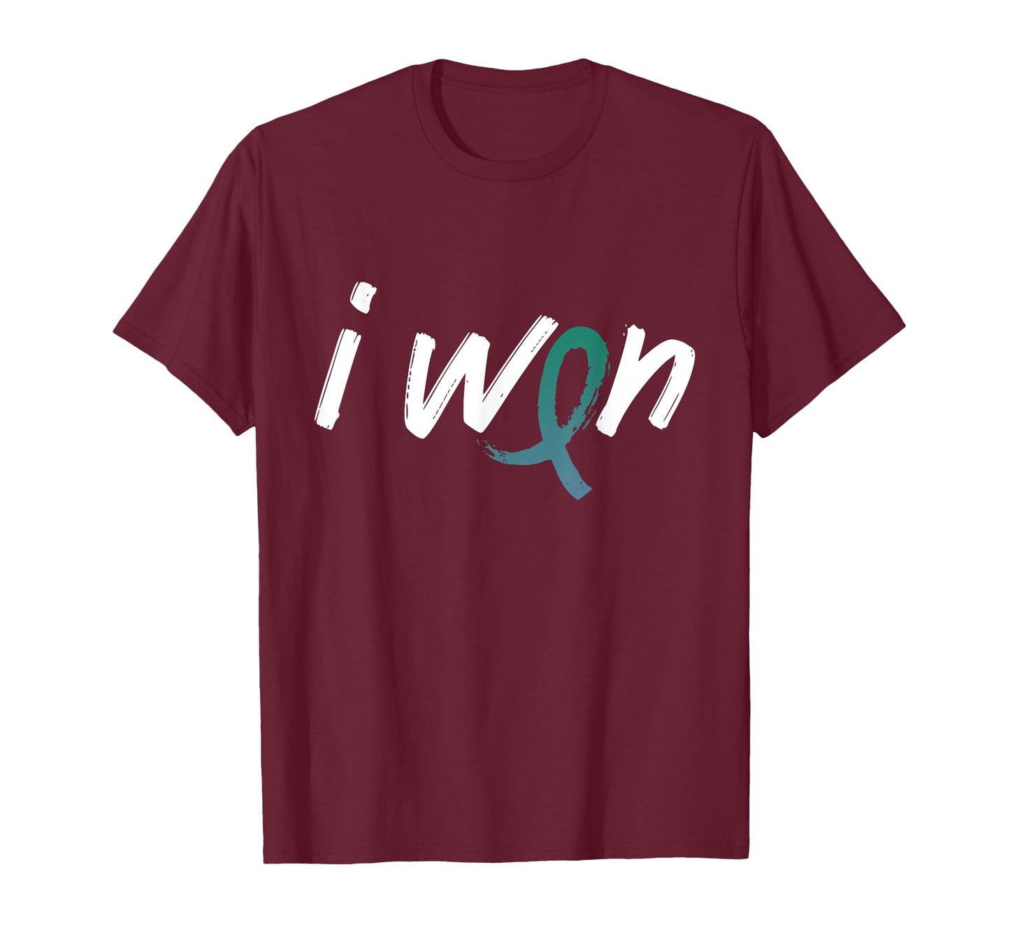 Anal Cancer Awareness - I Won Survivor Fighter T-Shirt