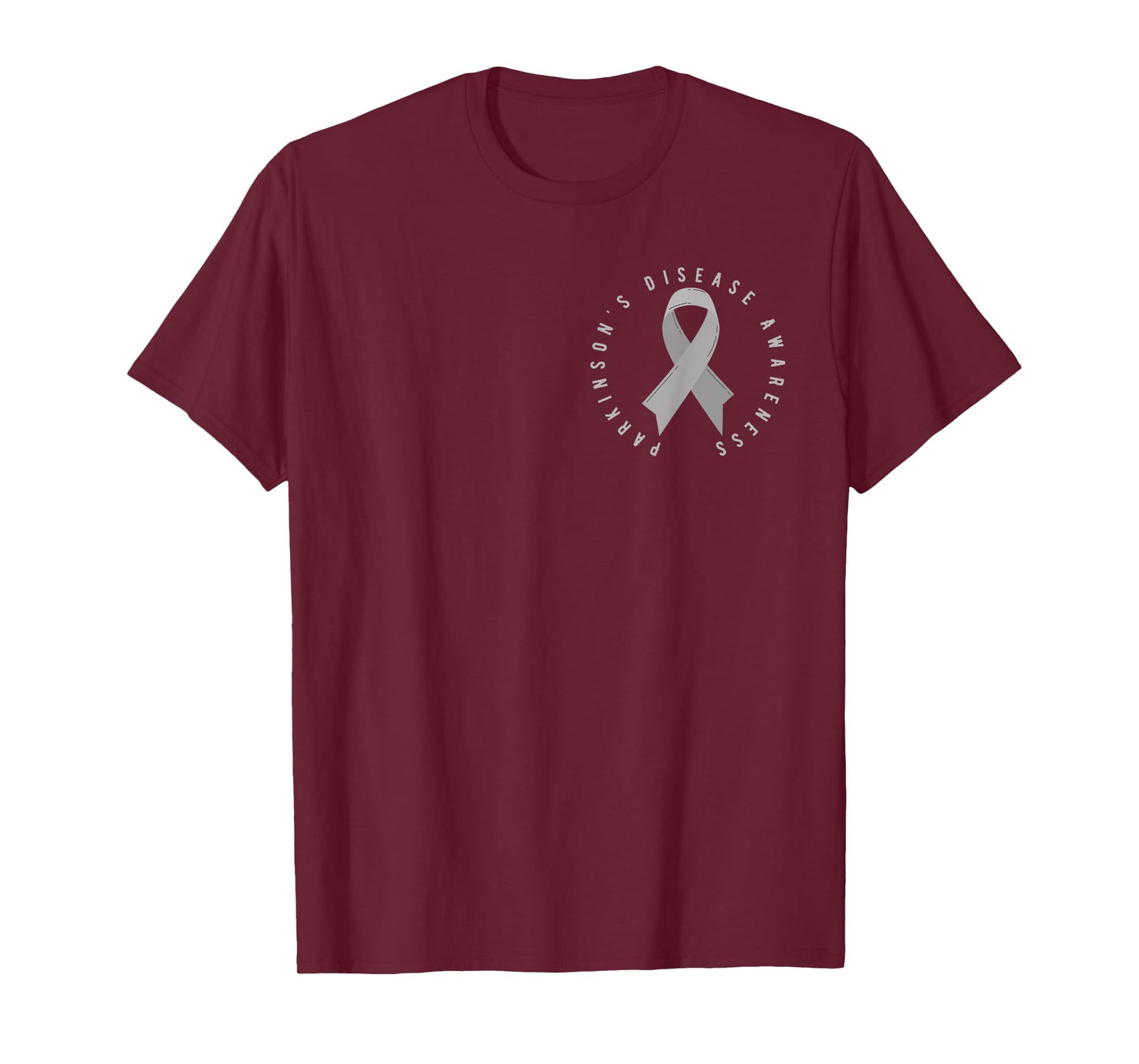 Parkinson's Disease Awareness Month April Support Wear Grey T-Shirt