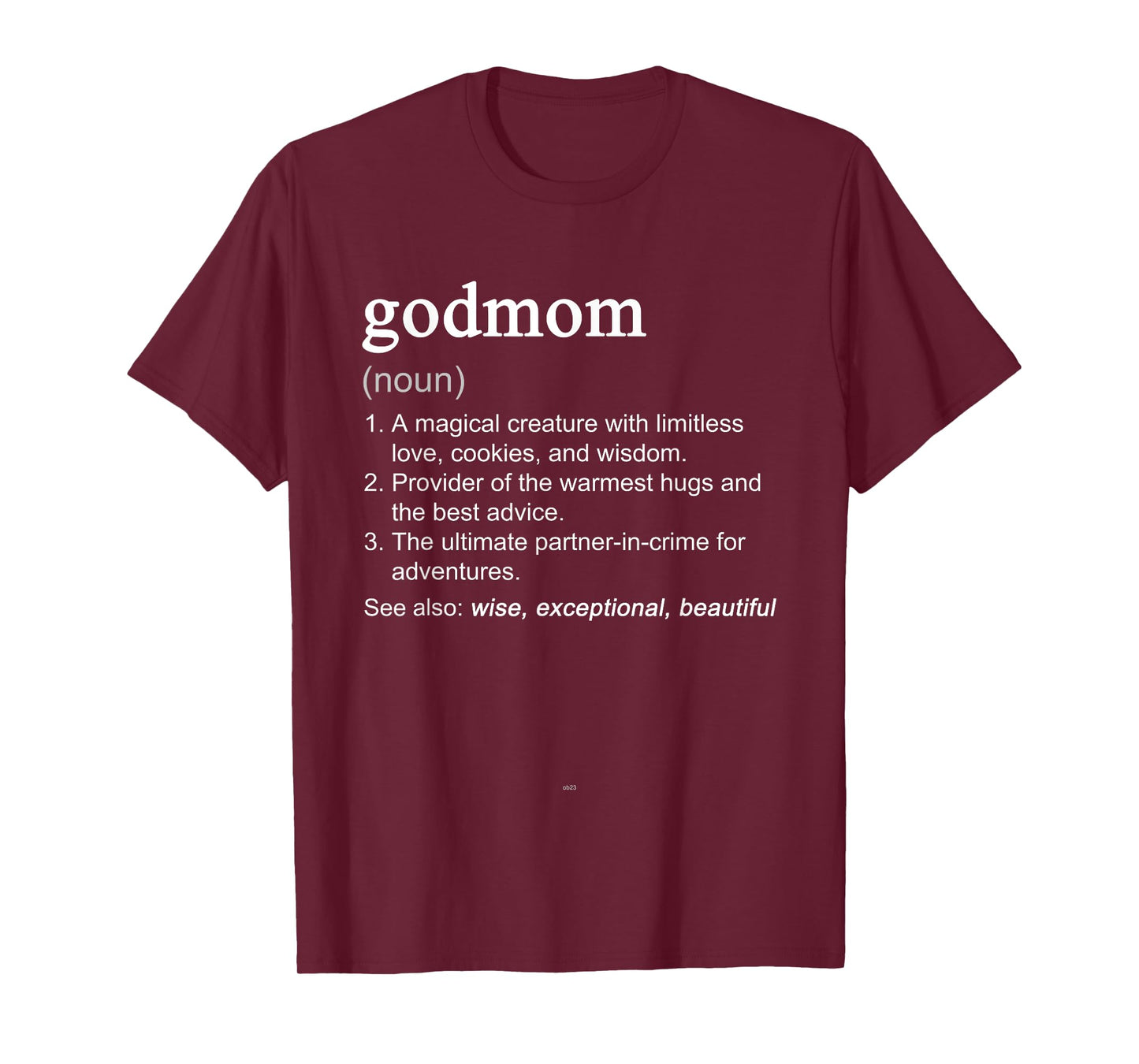 Godmom Definition Funny Mother's Day T-Shirt