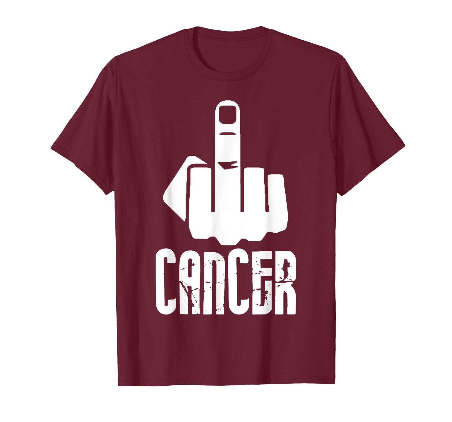 Fuck Cancer Middle Finger T-Shirt