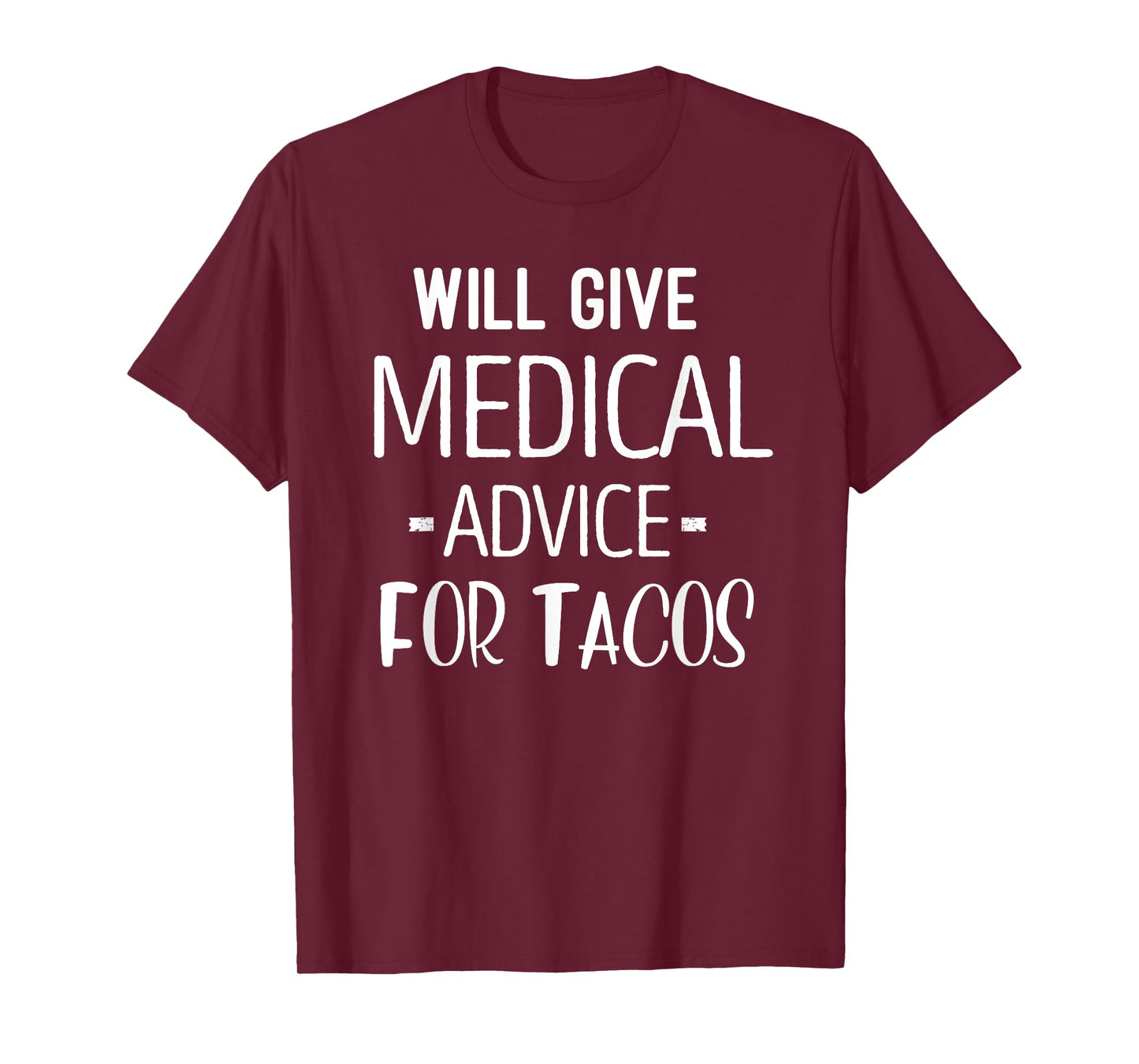 Medical School Shirts Ithry Women's Grey Modern Casual T-Shirt Taco Eating Tuesday Tee T-Shirt Small