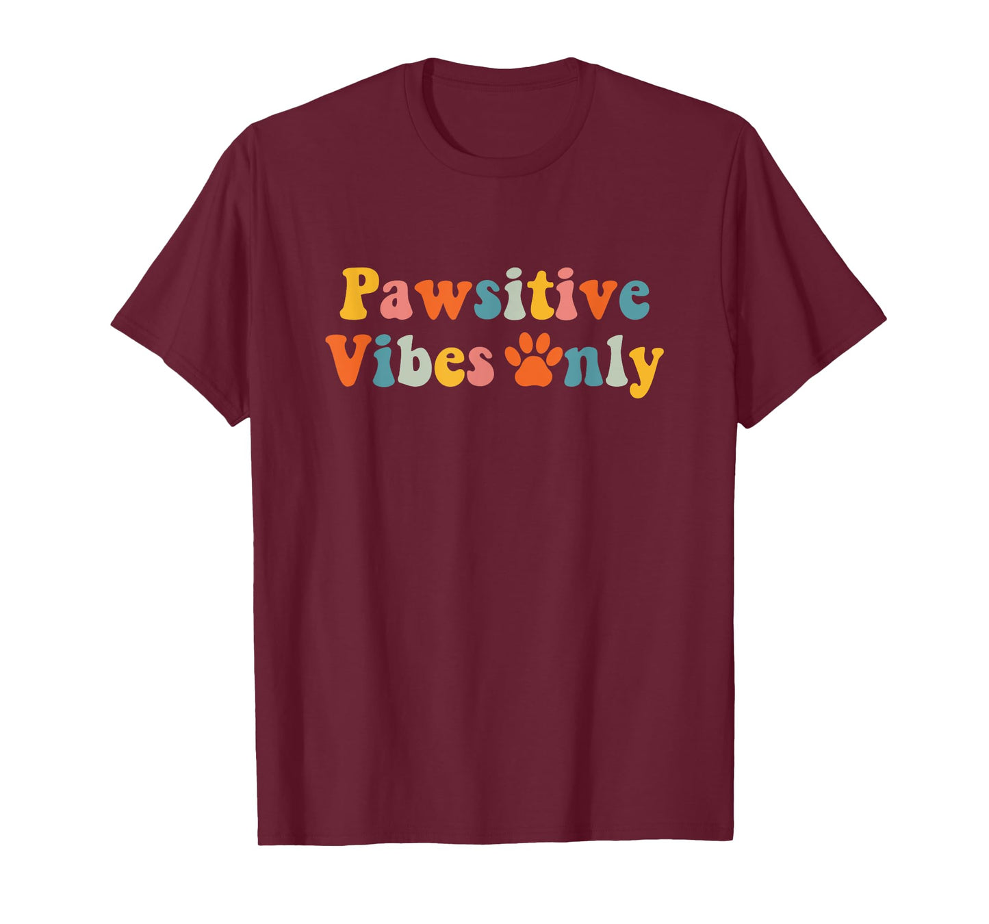 Vet Tech Pawsitive Vibes Veterinarian Veterinary Assistant T-Shirt