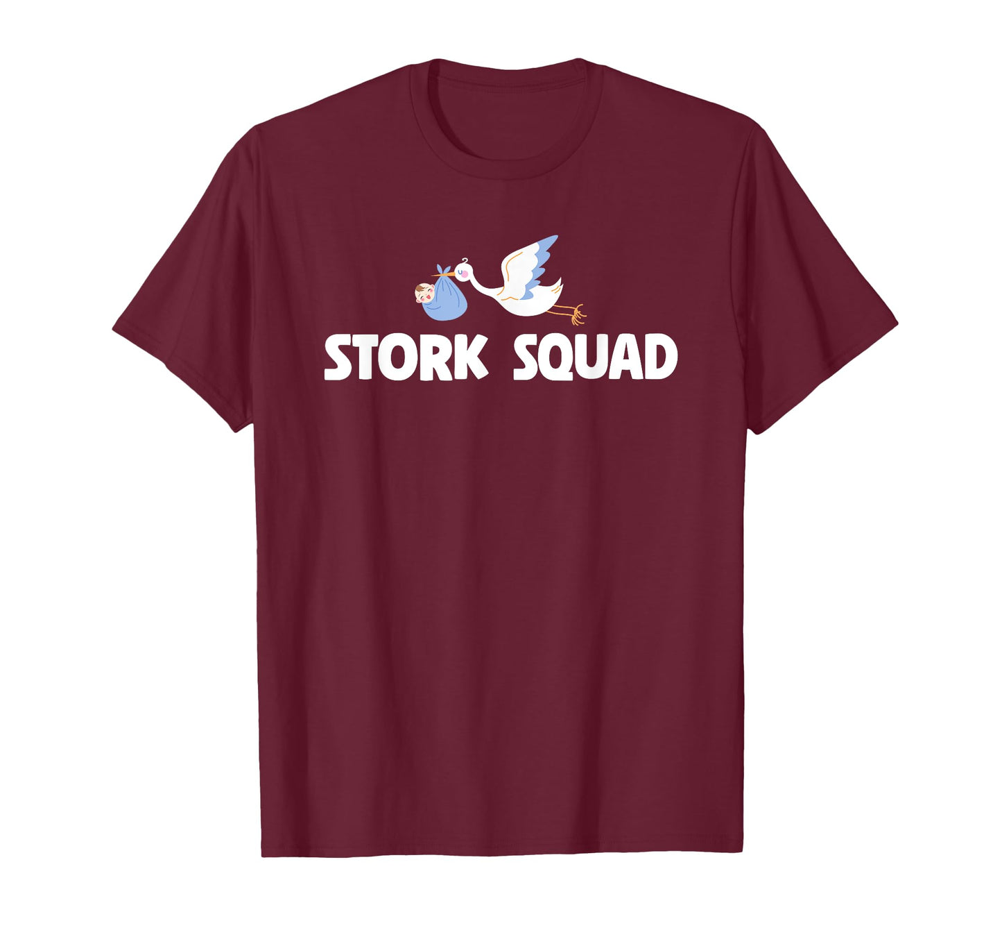Cute Stork Squad Labor And Delivery Nurse T-Shirt