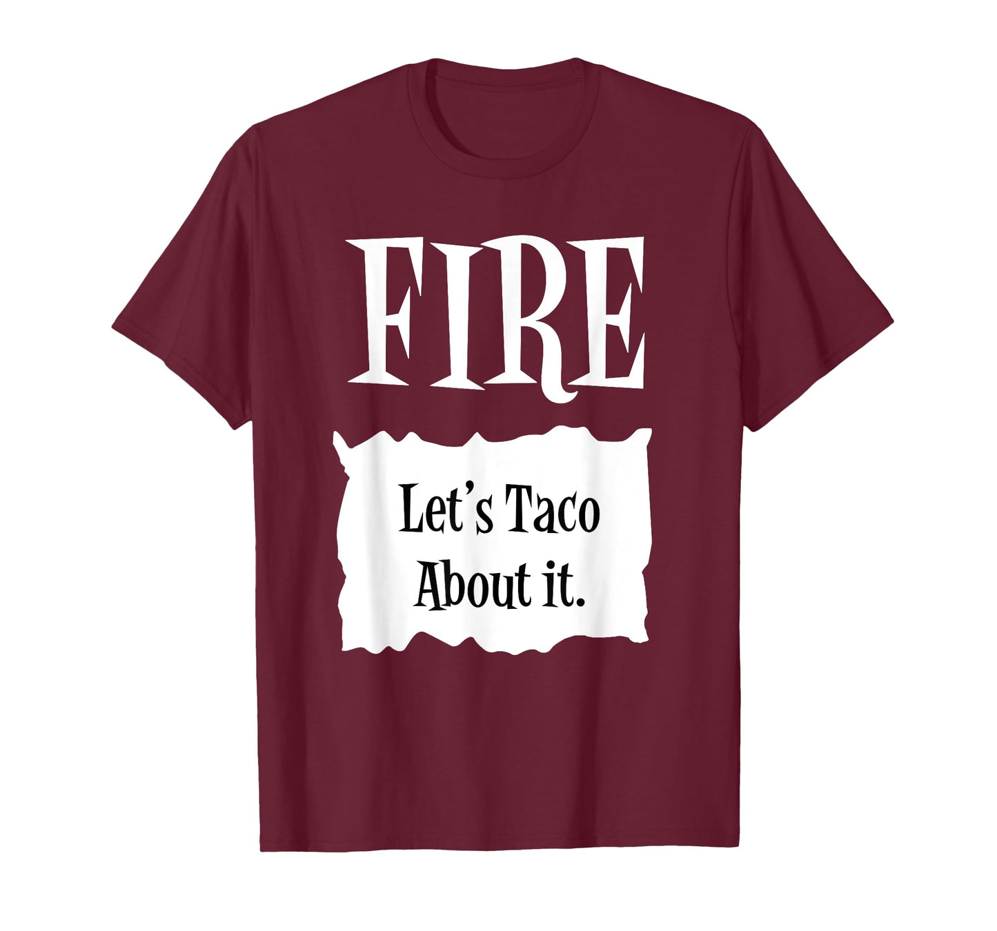 FIRE - Hot Packet Halloween Taco Costume T-Shirt T-Shirt