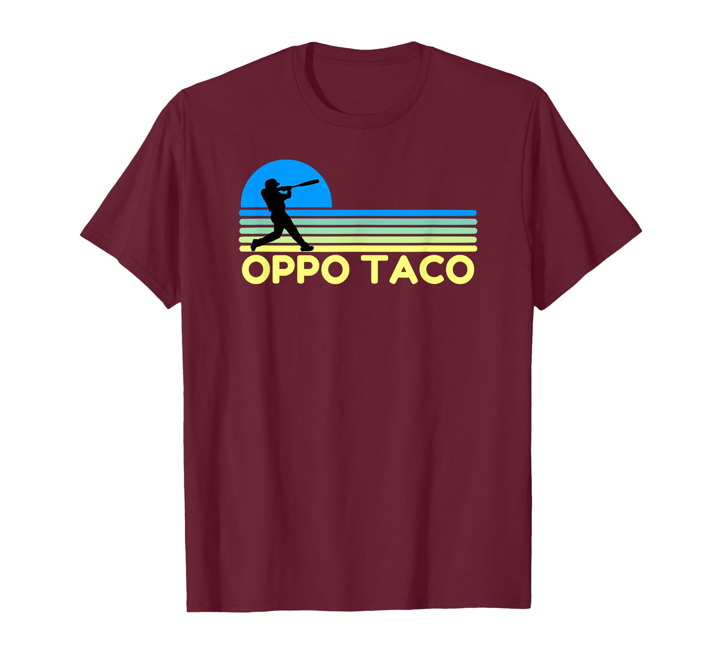 Oppo Taco Baseball Funny Base Ball T-Shirt