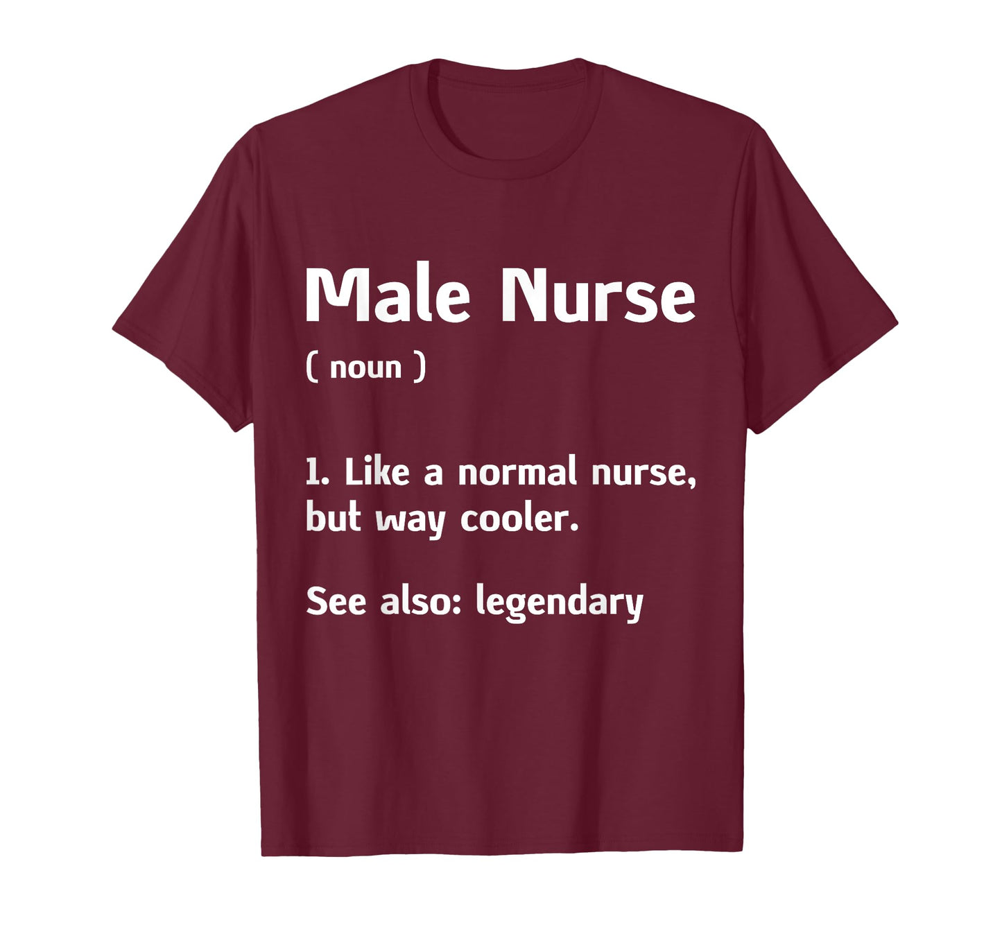 Murse Male Nurse Student Man Nurses Murse RN Definition T-Shirt