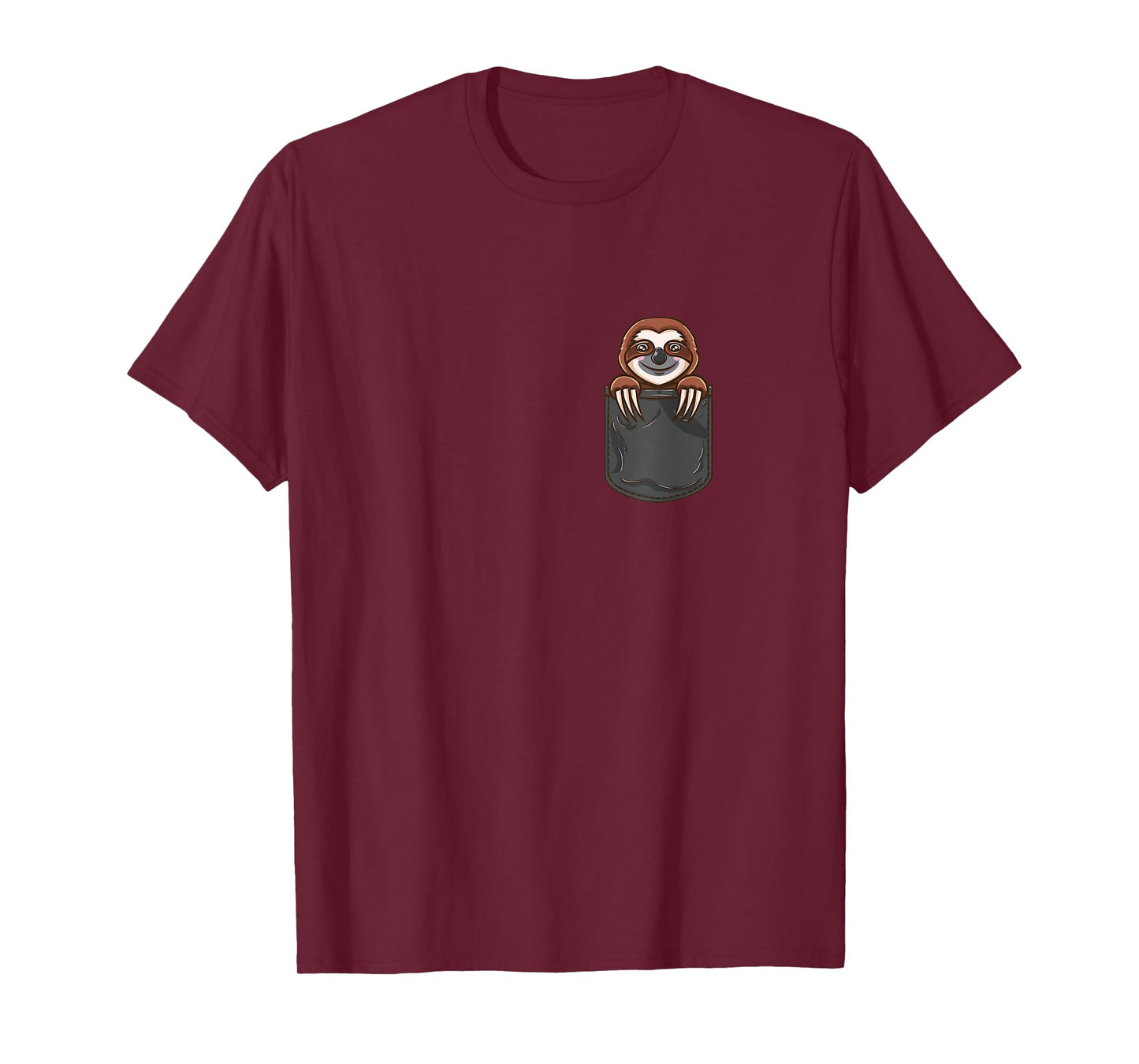 Sloth In Pocket T-Shirt