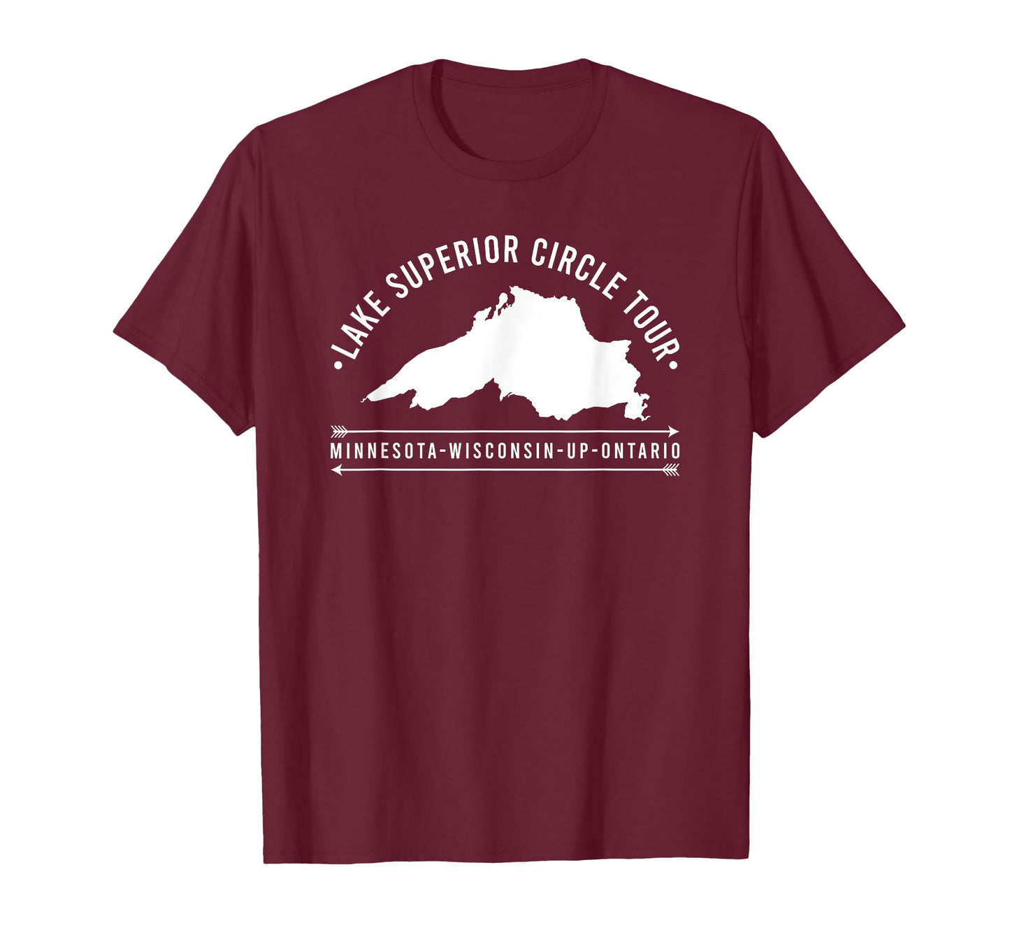 Lake Superior Circle Tour Minnesota Wisconsin Ontario UP T-Shirt