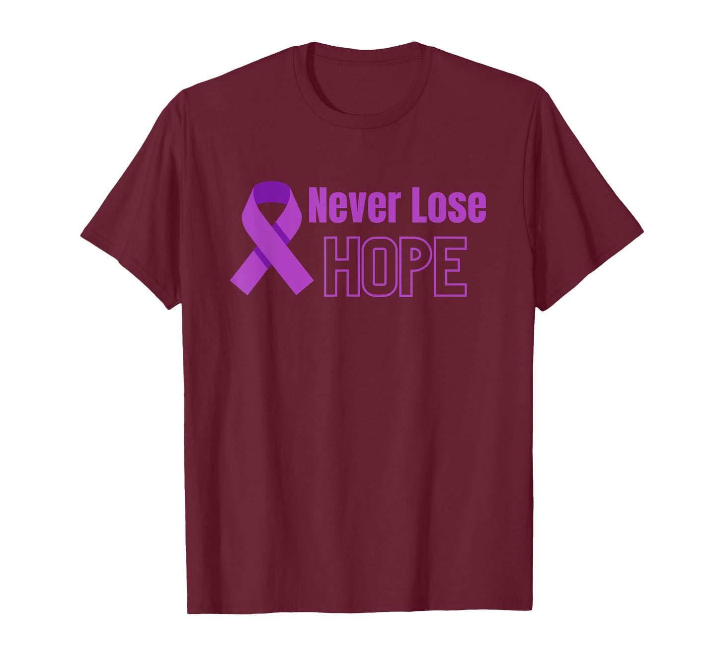 Relay Cancer Awareness Walking Life Ribbon T-Shirt