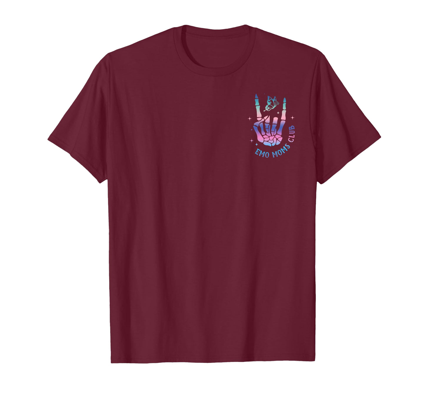 It was Never A Phase Emo Moms Club Skeleton (2 Sided) T-Shirt