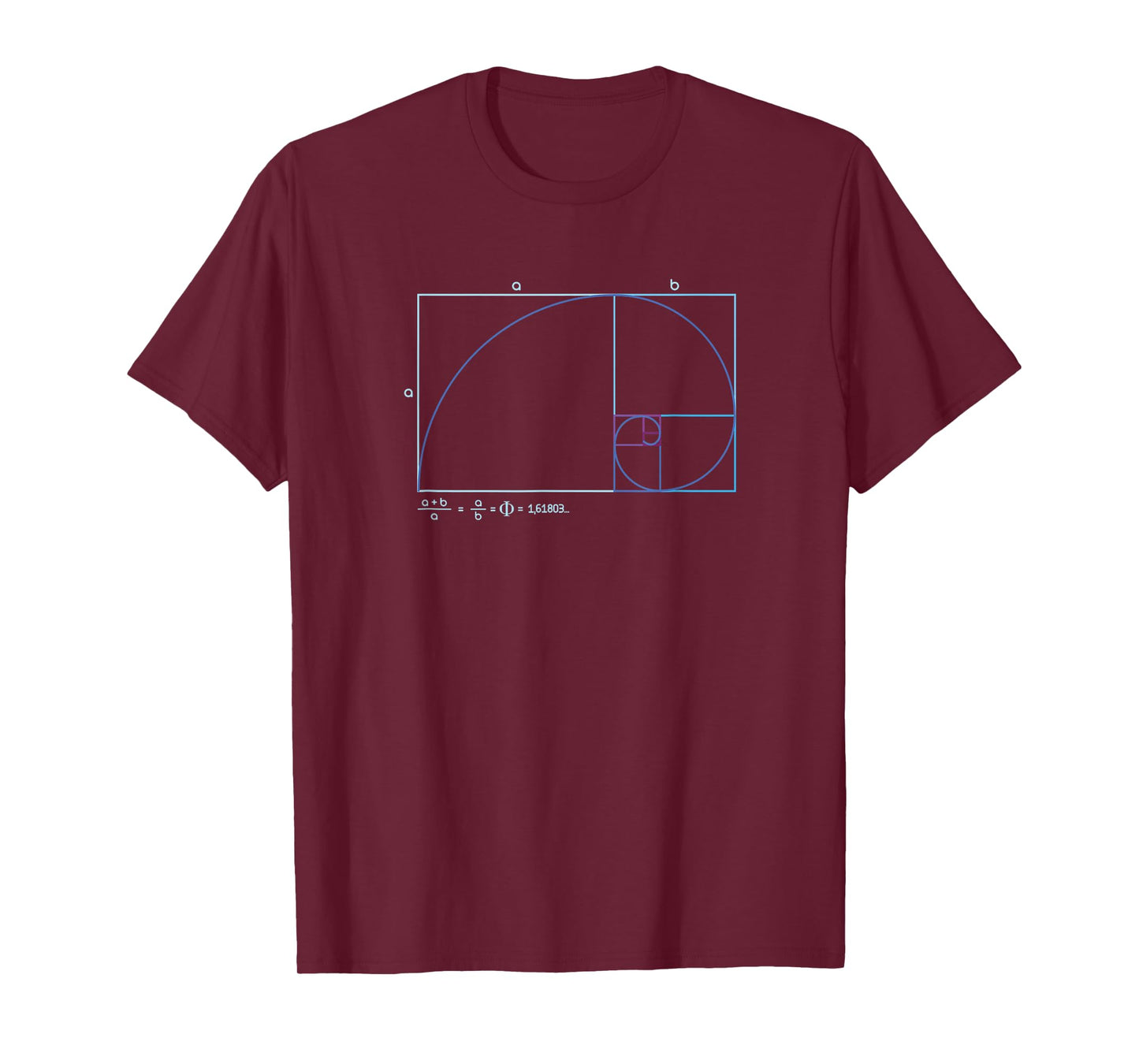 Fibonacci Golden Ratio T-Shirt