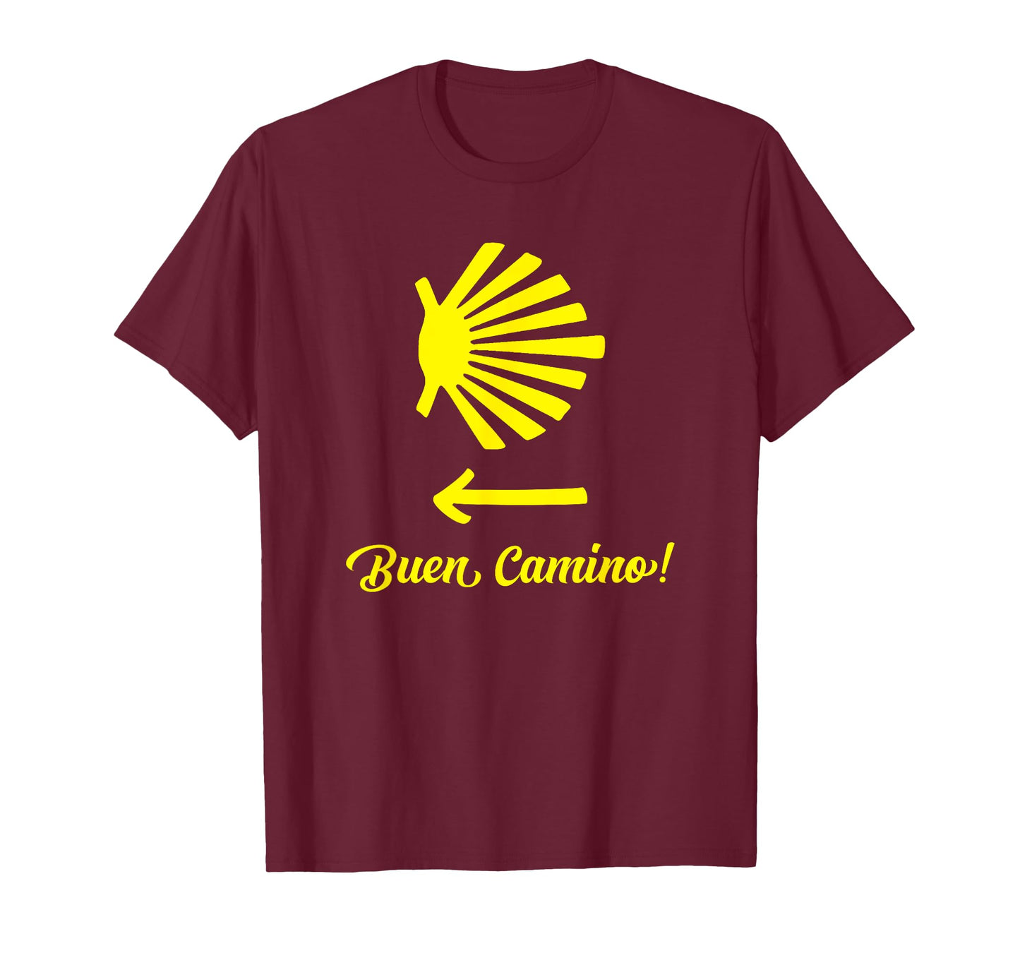 Camino de Santiago Pilgrim Way of St. James Hiker Women Men T-Shirt