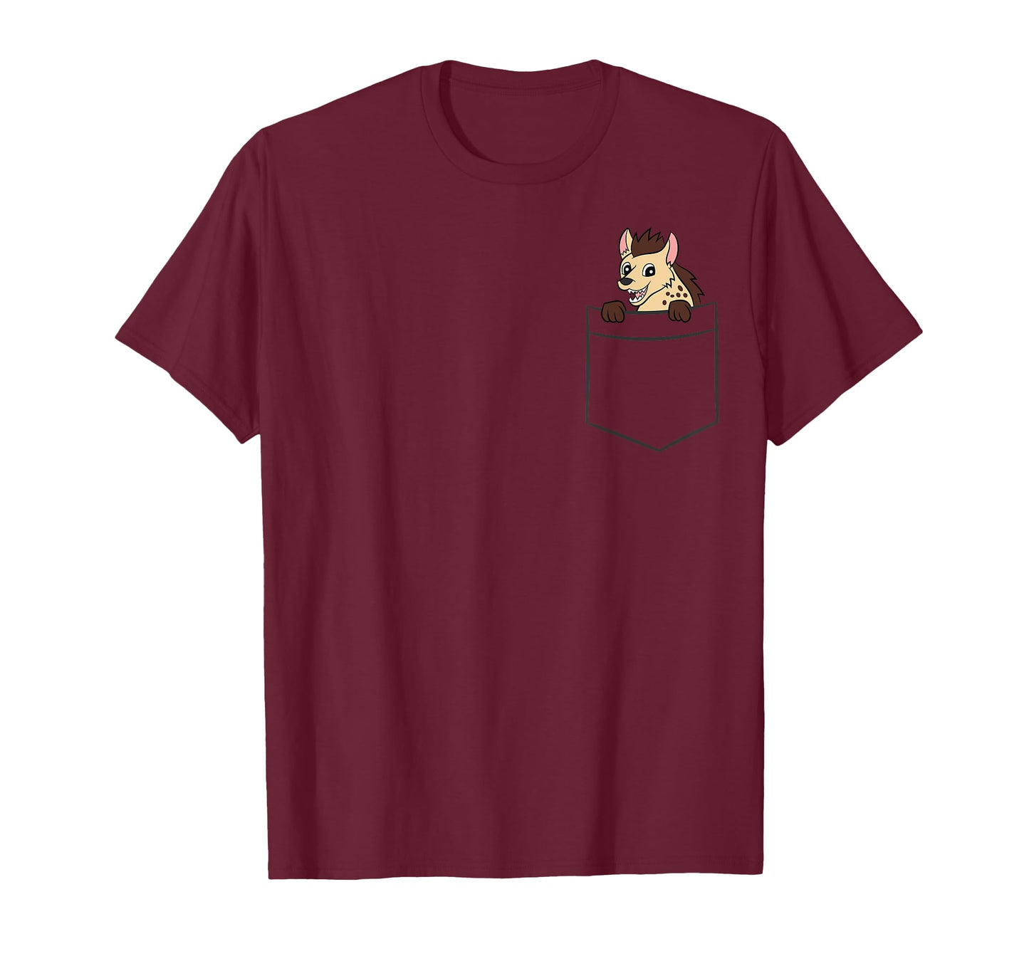 Hyena In The Pocket Cute Spotted Hyena T-Shirt