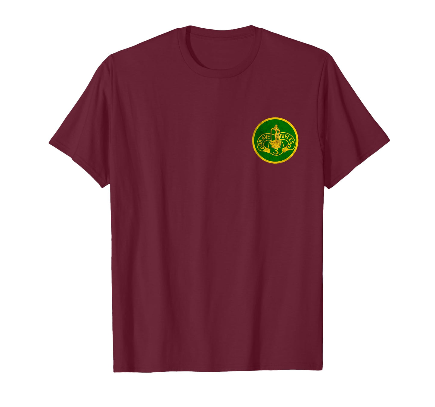 3rd Cavalry Regiment Logo 3rd CAV Military Veteran Christmas T-Shirt