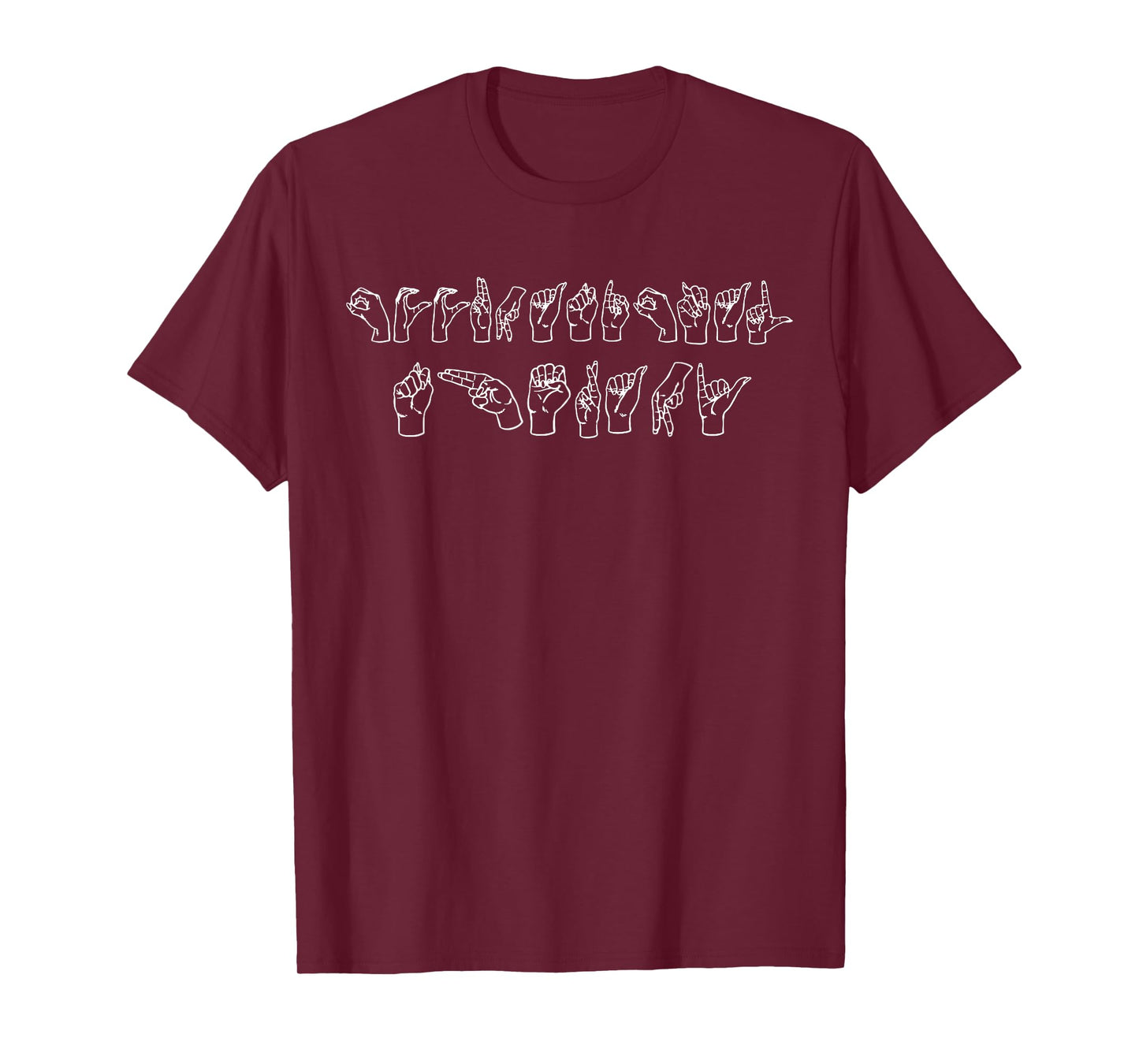 ASL Occupational Therapy Sign Language Occupational Therapy T-Shirt