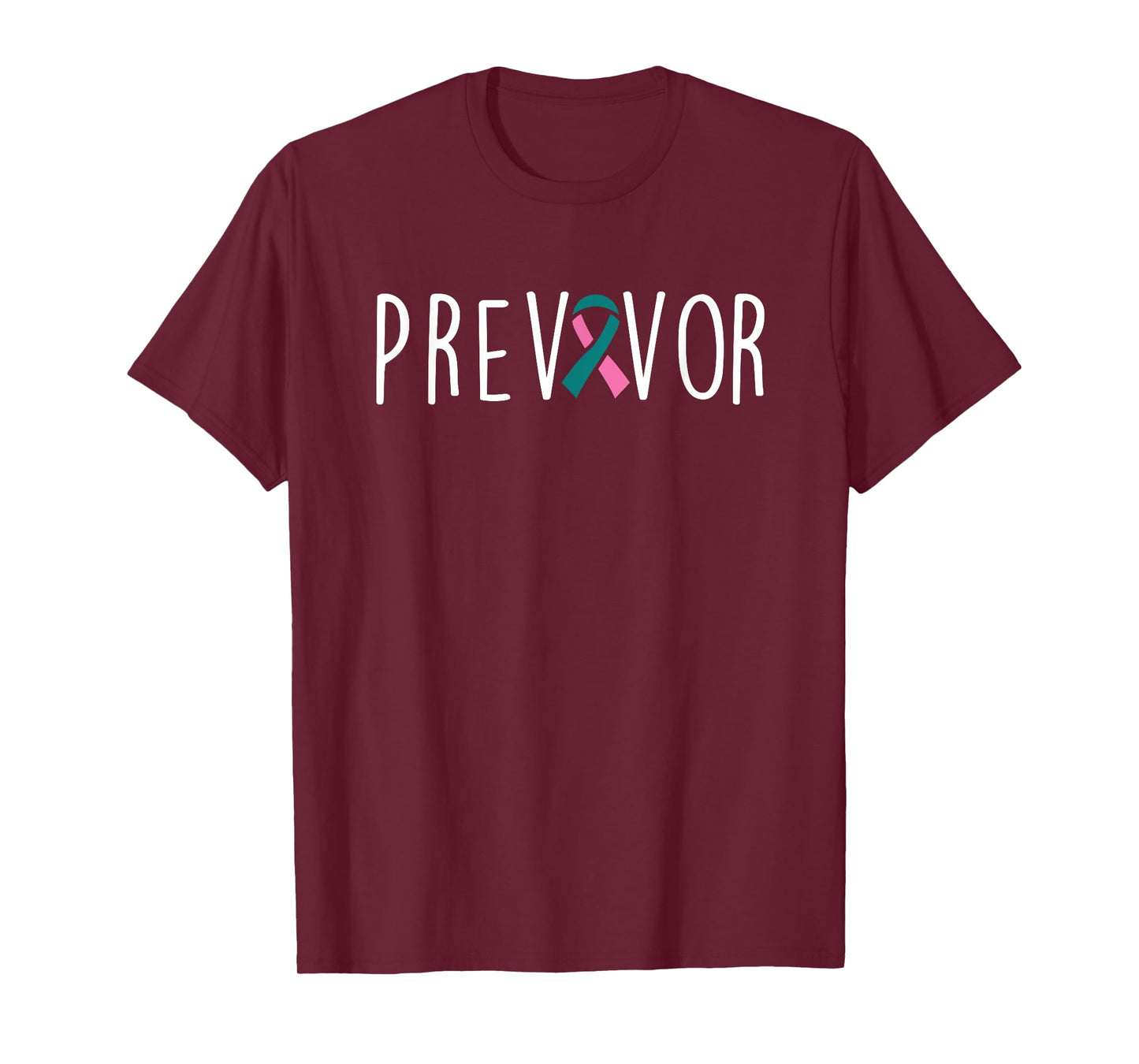 BRCA Breast Cancer Prevention Pink Ribbon Breast Awareness T-Shirt