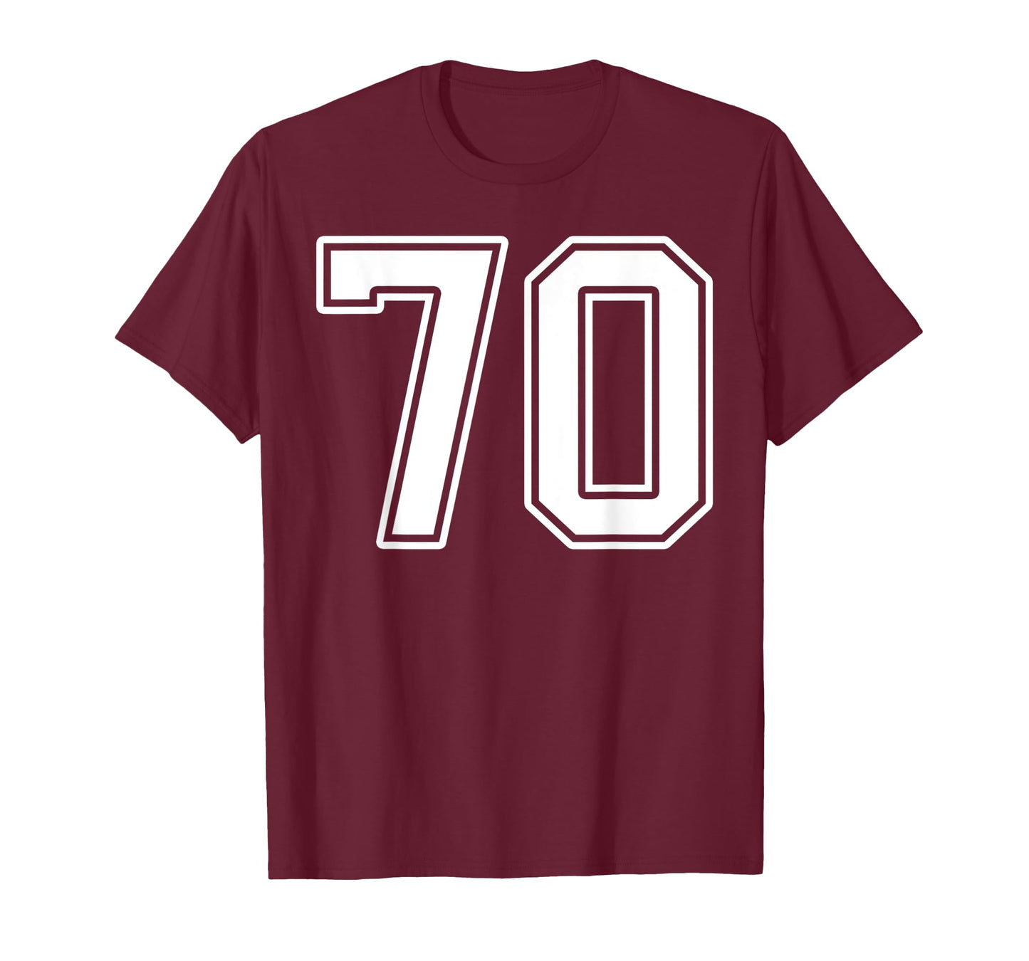 Number 70 Fan Player Jersey Style #70 Men Women Kids T-Shirt