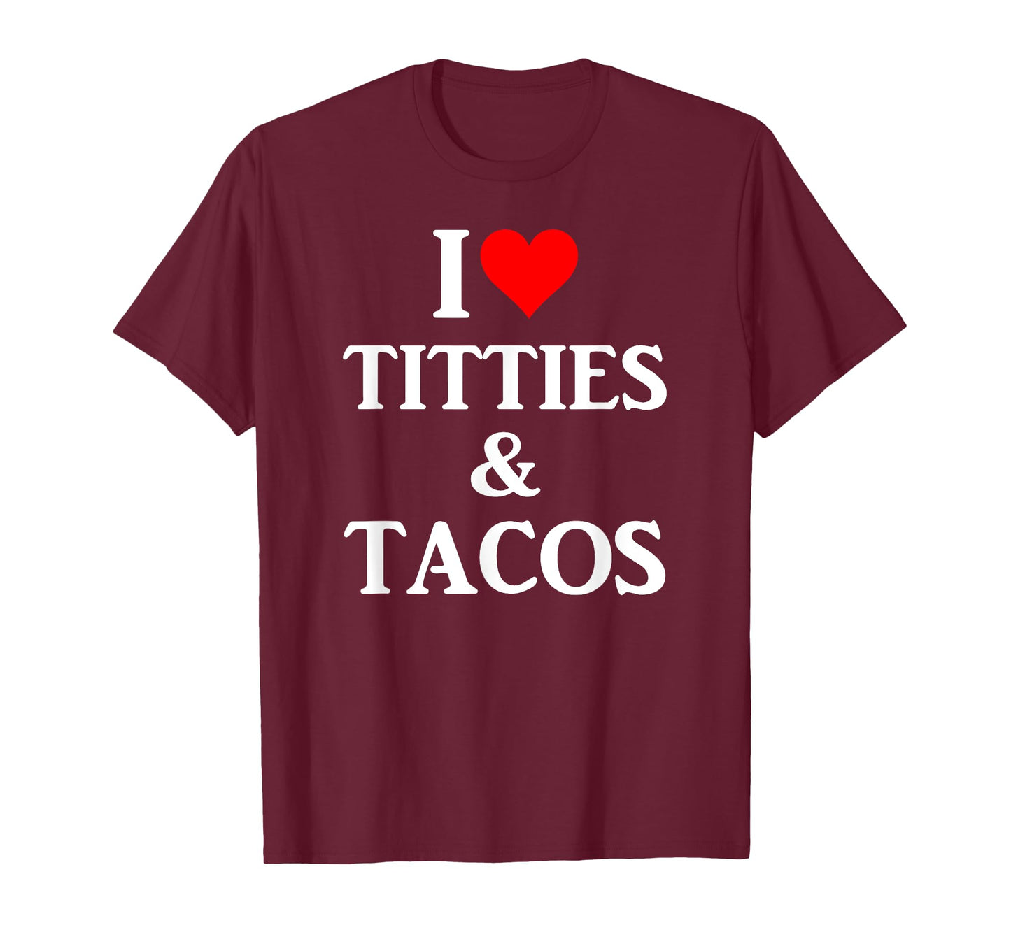 Ich liebe Titten und Tacos - Adult Phone Accessories T-Shirt