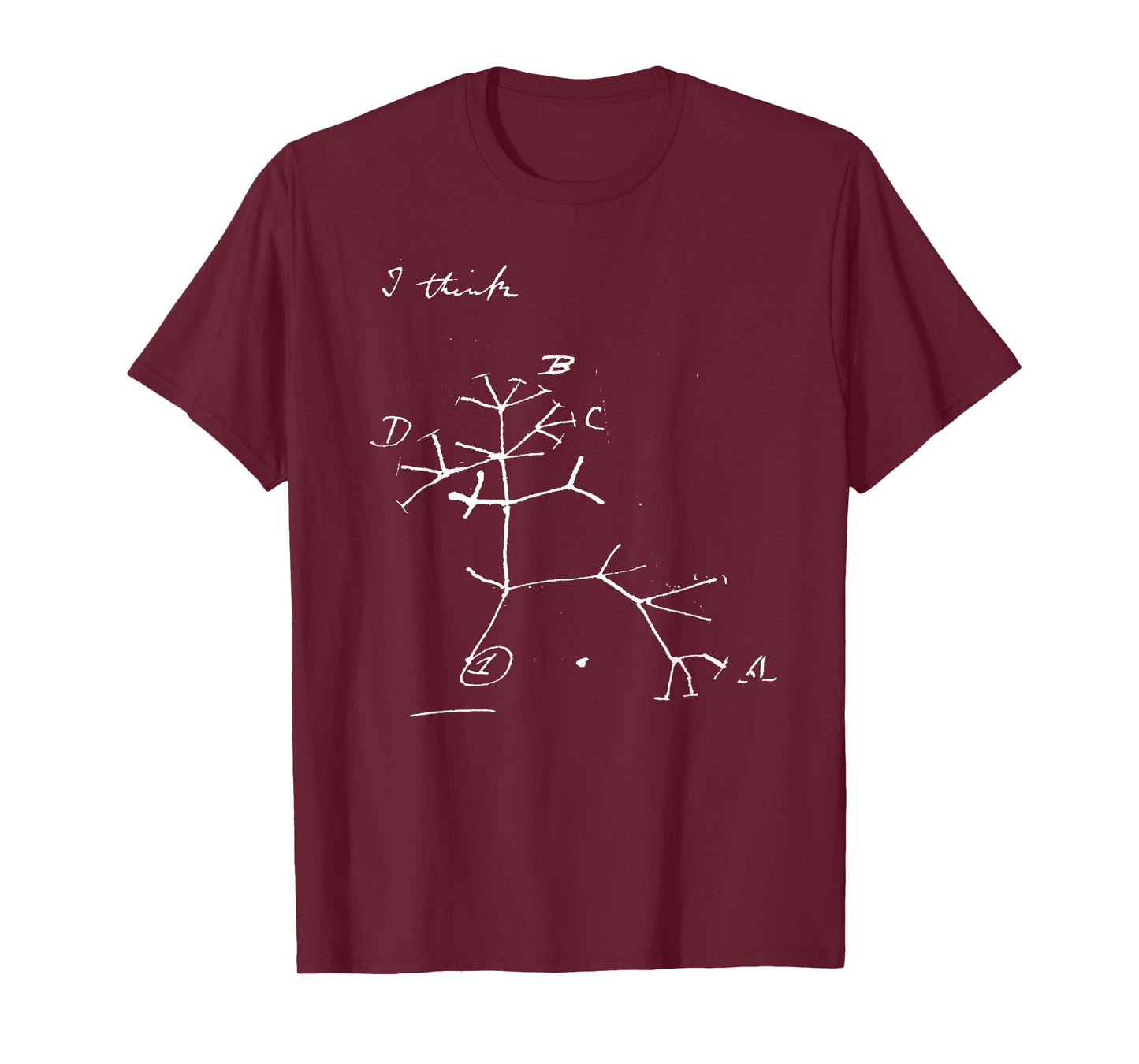 Darwin Original Phylogenetic Tree T-Shirt