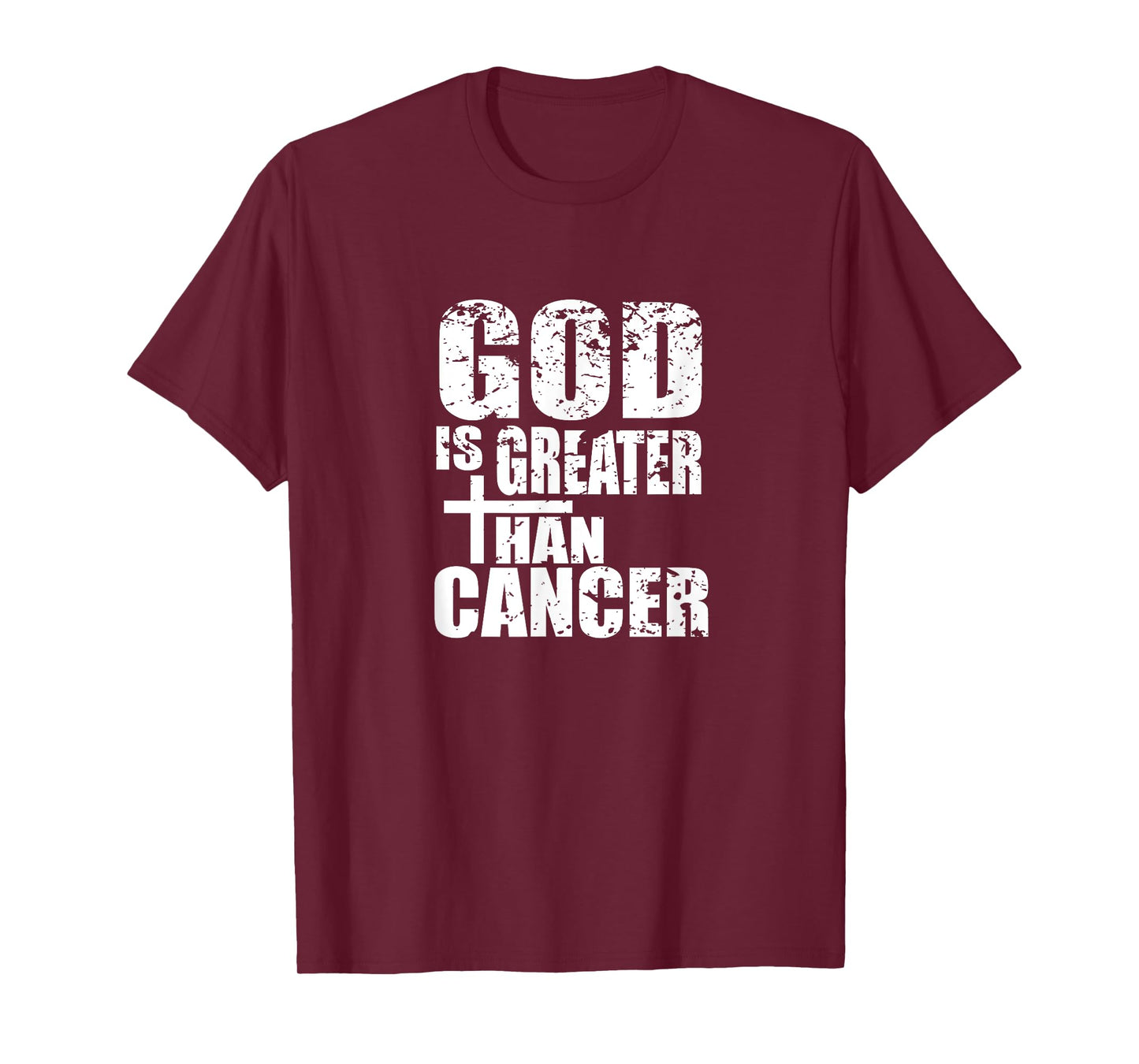 Christian Cancer Survivor - God Is Greater Than Cancer Shirt T-Shirt