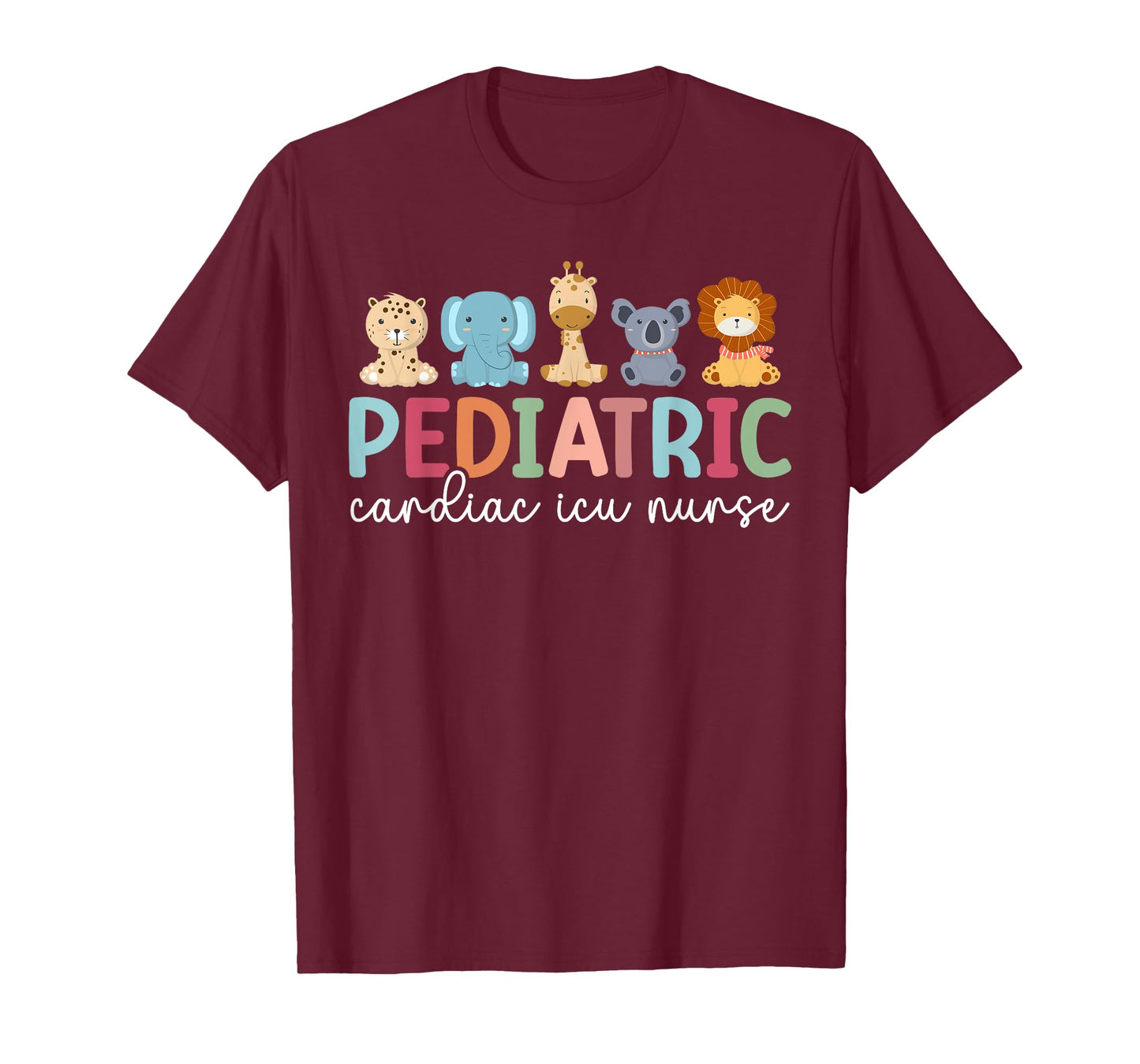 PCICU Nurse Pediatric Cardiac Intensive Care Unit T-Shirt