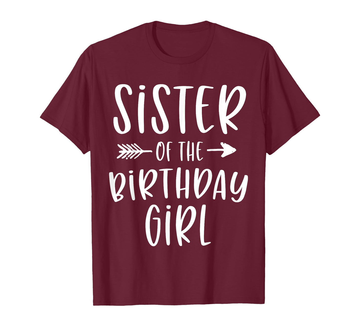Sister of the Birthday Girl Sibling Birthday Party T-Shirt