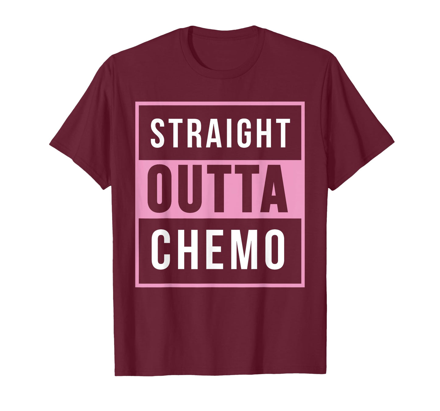 Straight Out Of Chemo Breast Cancer Awareness Shirt