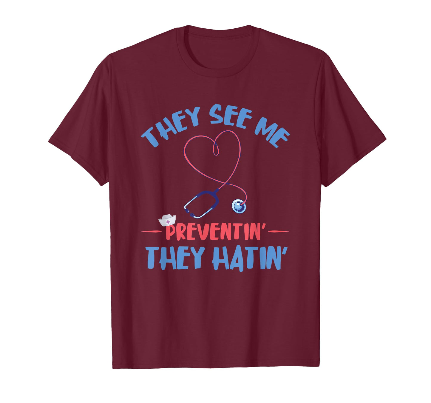 They See Me Preventing Infection Control Nurse Medical T-Shirt