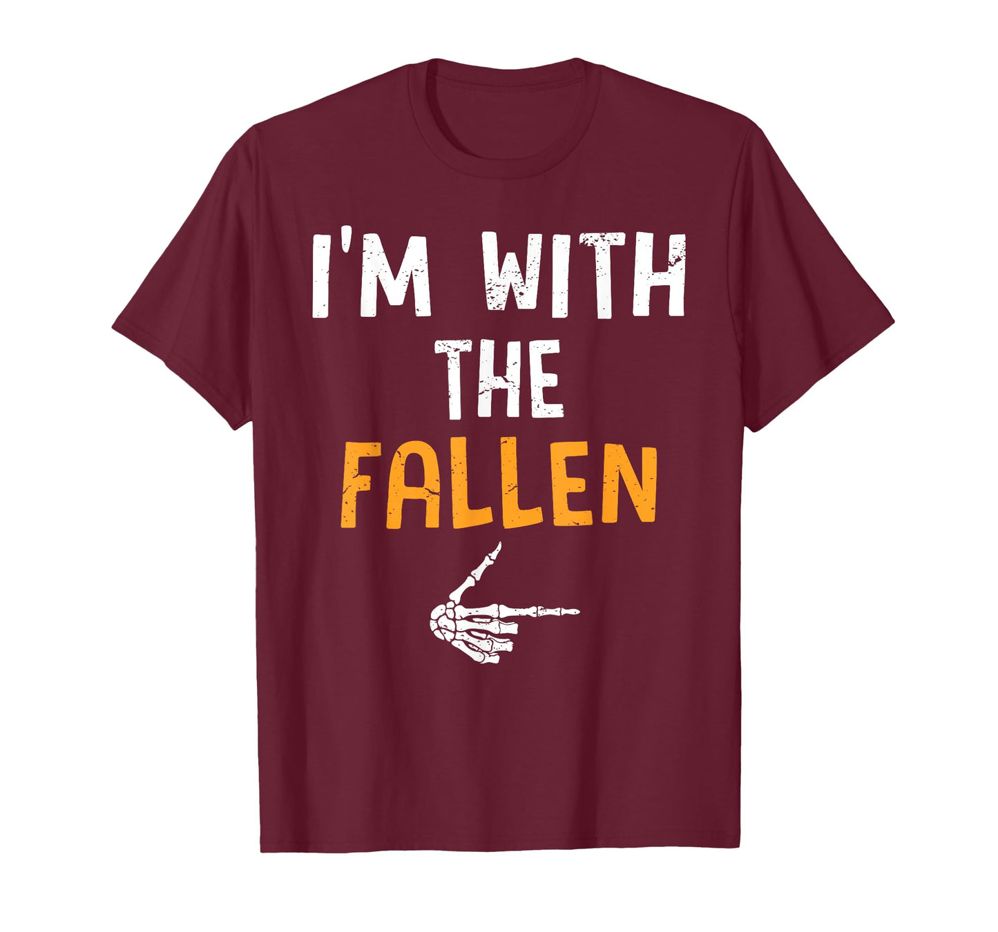 I'm with The Fallen Costume Halloween Matching Couple T-Shirt