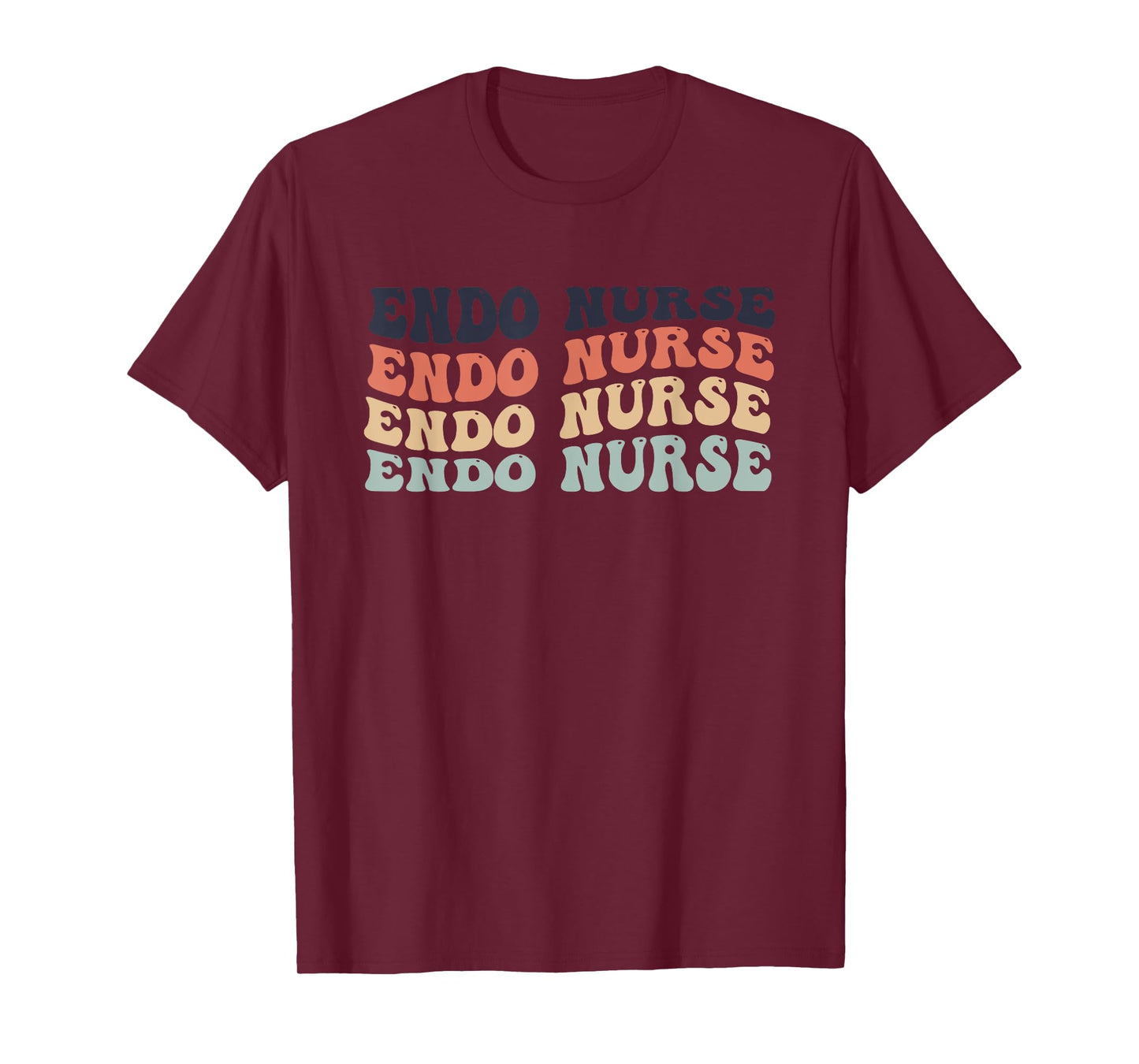 Nurse Endoscopy Endo Nurse Squad Colon Anatomy Nursing T-Shirt