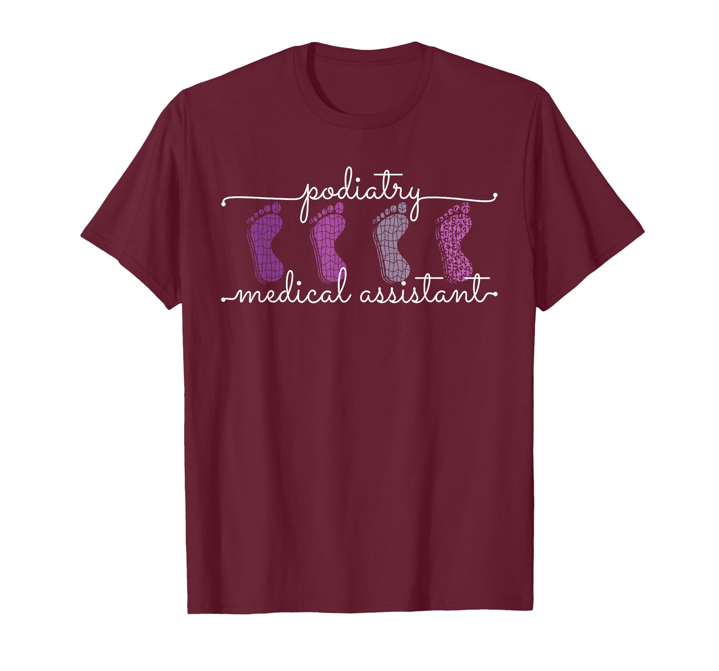 Podiatry Medical Assistant Staff Crews Nurse Podiatrist T-Shirt