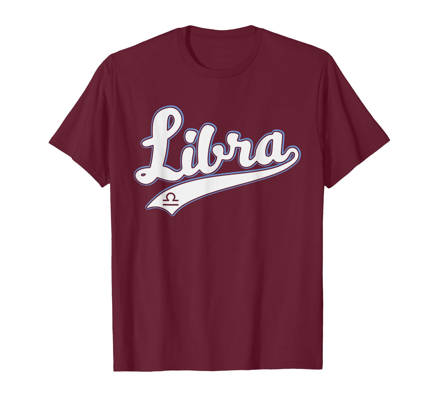 Libra Zodiac Sign Astrology September October Birthday Retro T-Shirt