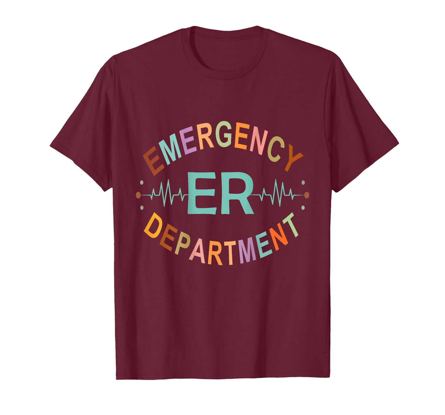 Emergency Department Emergency Room Nurse ER Nurse Back Of T-Shirt