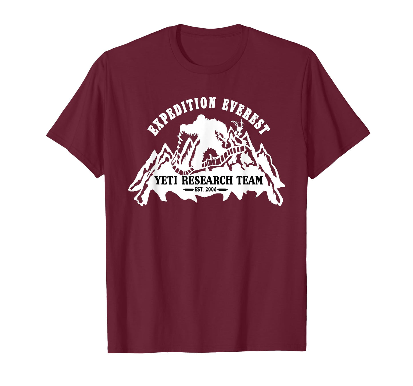 Mountain Lovers Expedition Everest, Animal Theme Park Trip T-Shirt