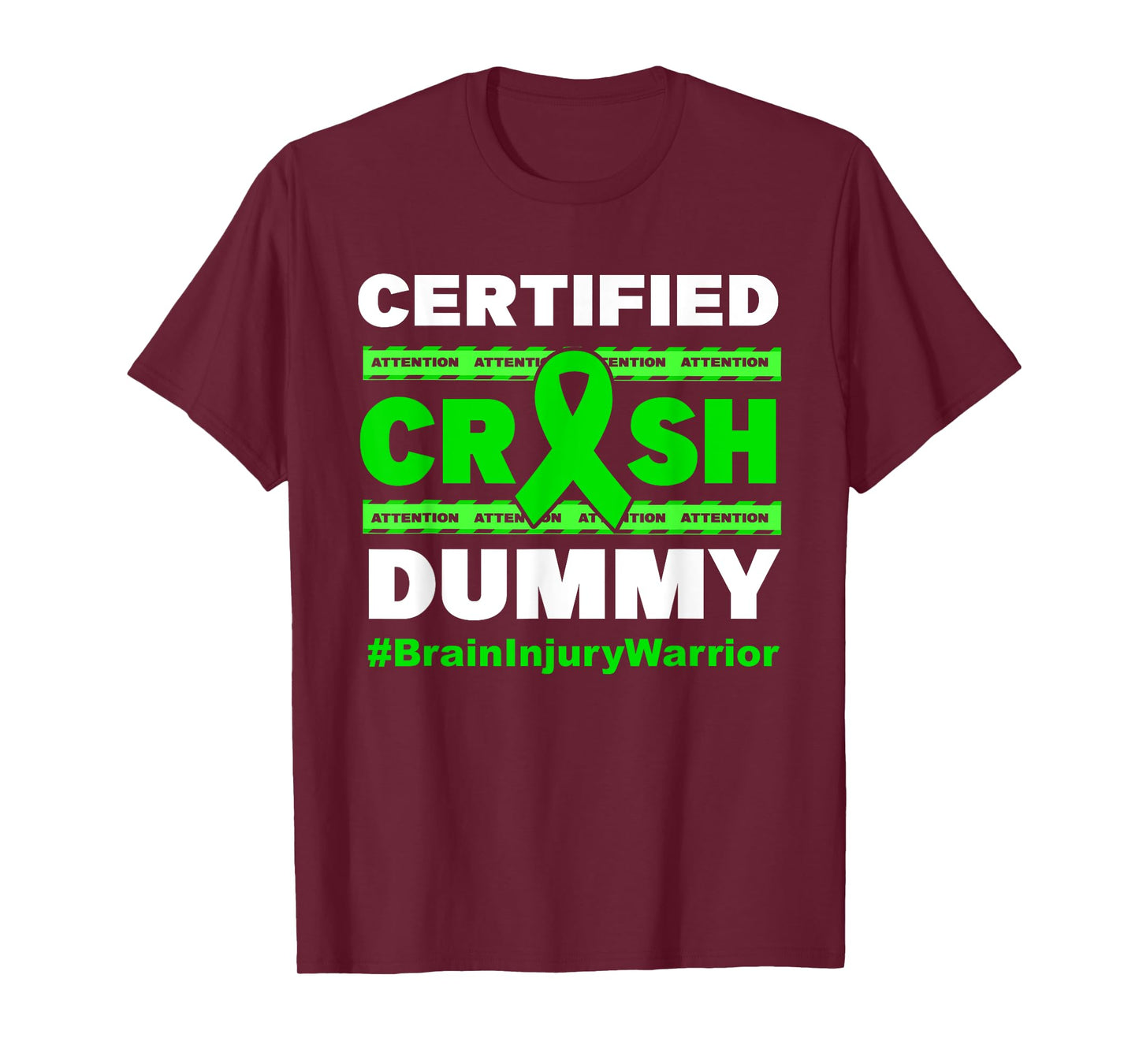 Funny Traumatic Brain Injury Warrior TBI T-Shirt
