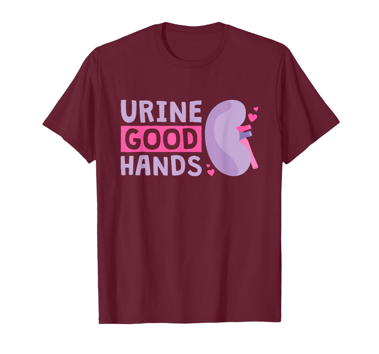 Urine Good Hands Dialysis Technician Nurse T-Shirt